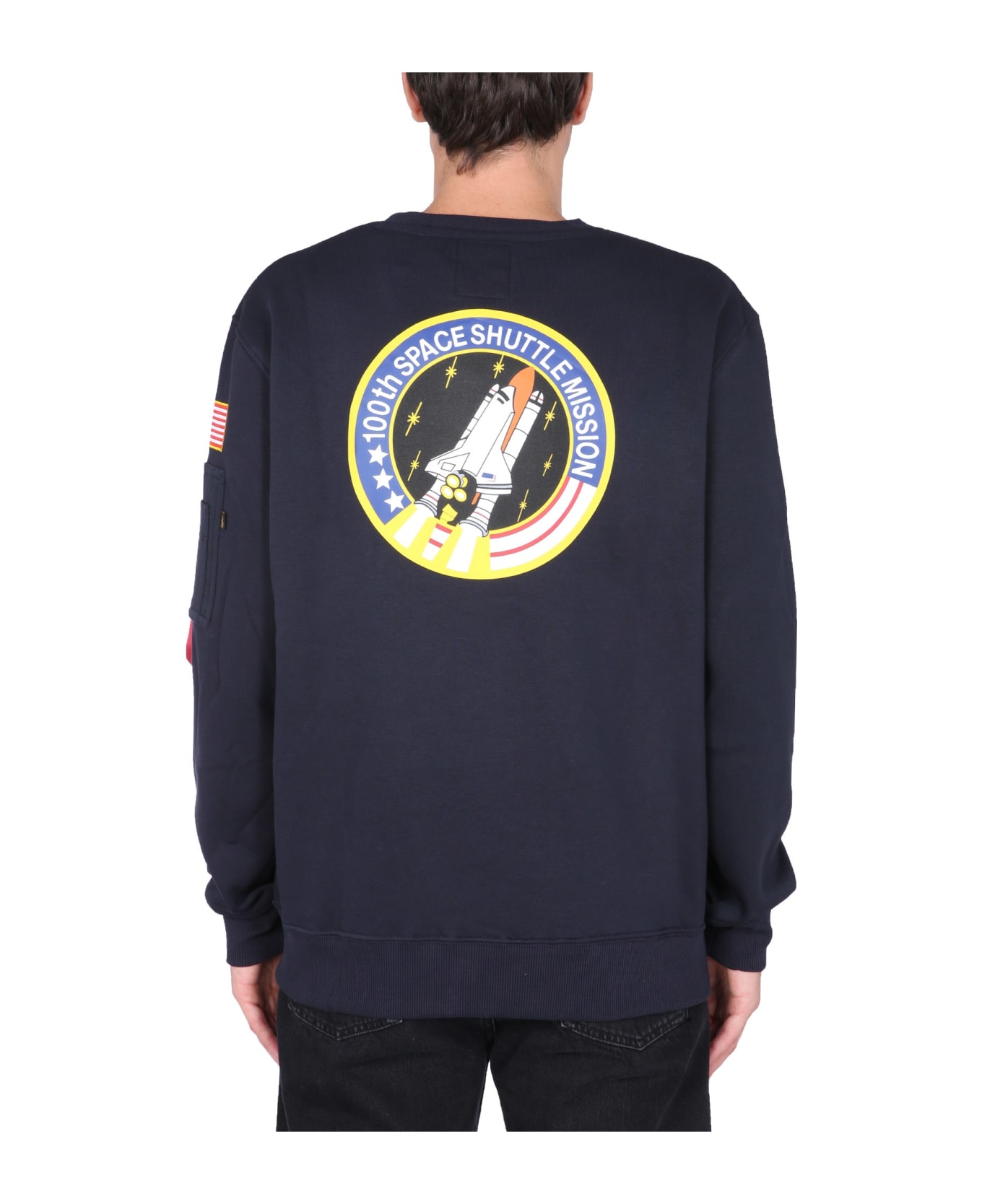 Alpha Industries Space Shuttle Sweatshirt - BLUE
