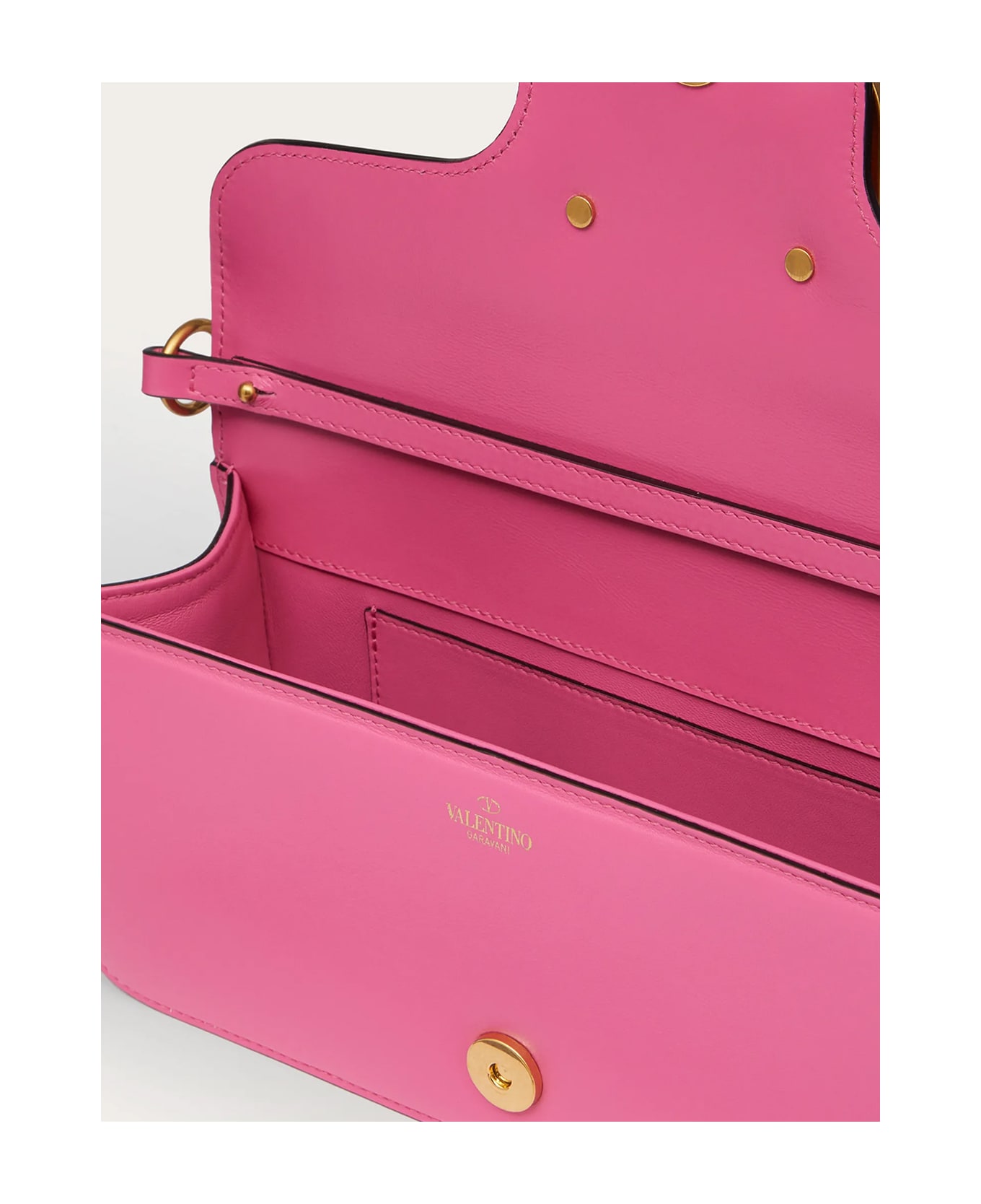 Valentino Garavani Locò Shoulder Bag - Fuxia