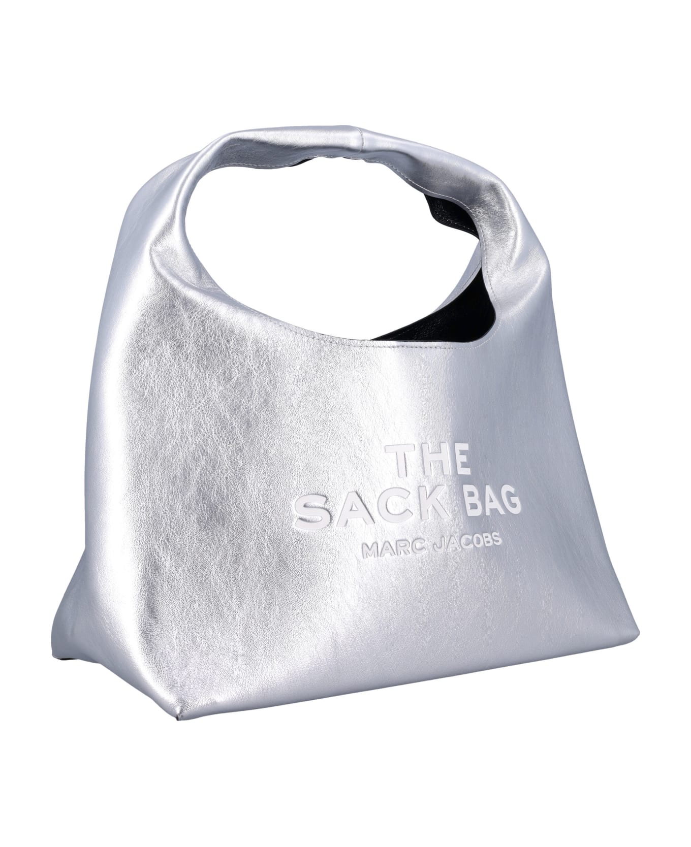 Marc Jacobs The Sack Bag Metallic - SILVER