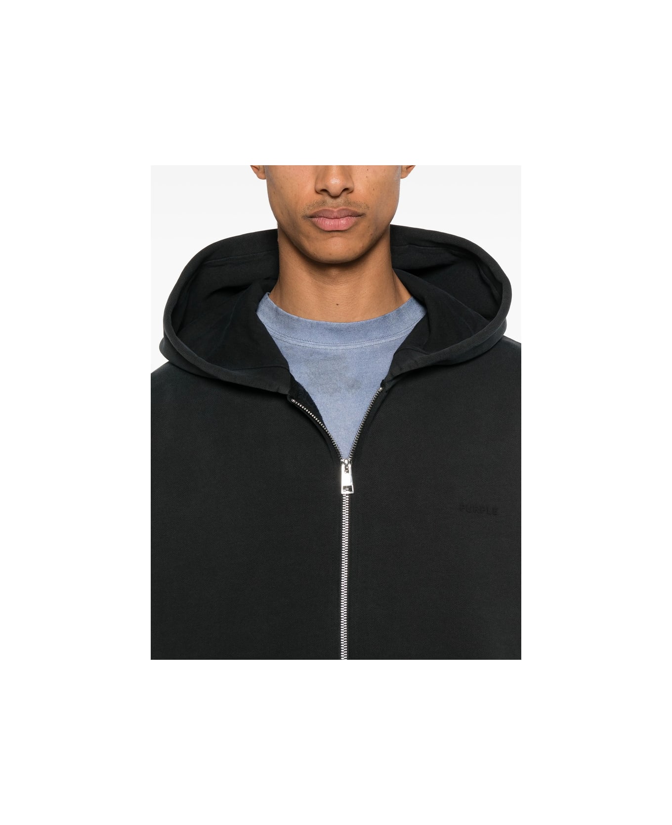 Purple Brand Sweatshirt - BLACK