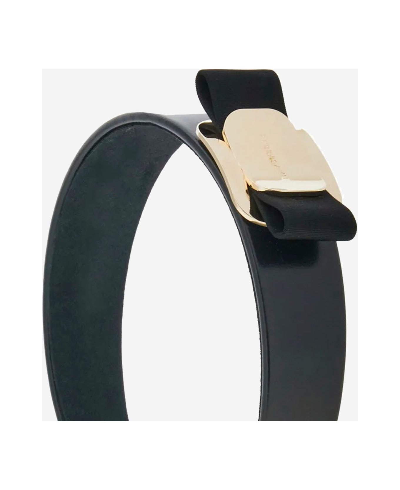 Ferragamo Vara Bow Headband - Black
