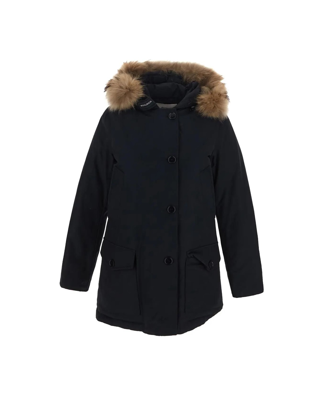Woolrich Arctic Detachable Fur Parka - DARK NAVY