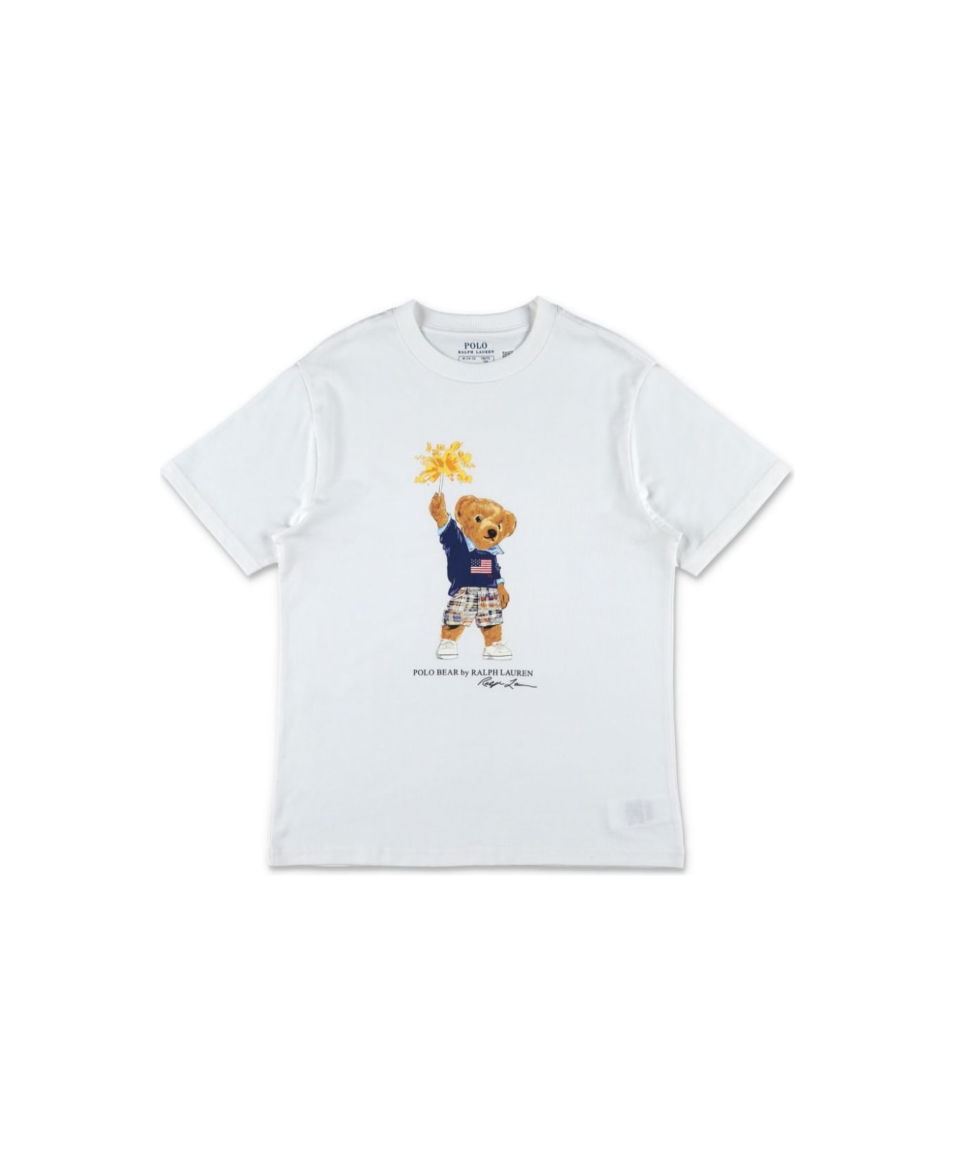 Ralph Lauren White Baby T-shirt - White