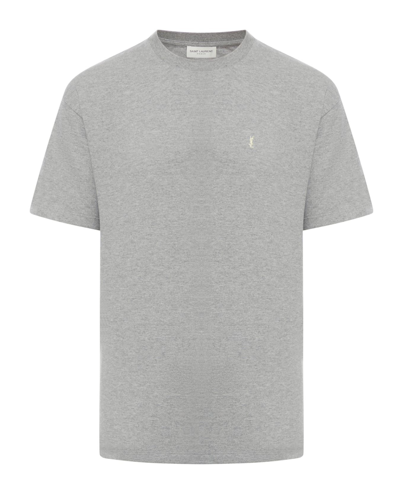 Saint Laurent T-shirt - Gris Chine Jaune シャツ