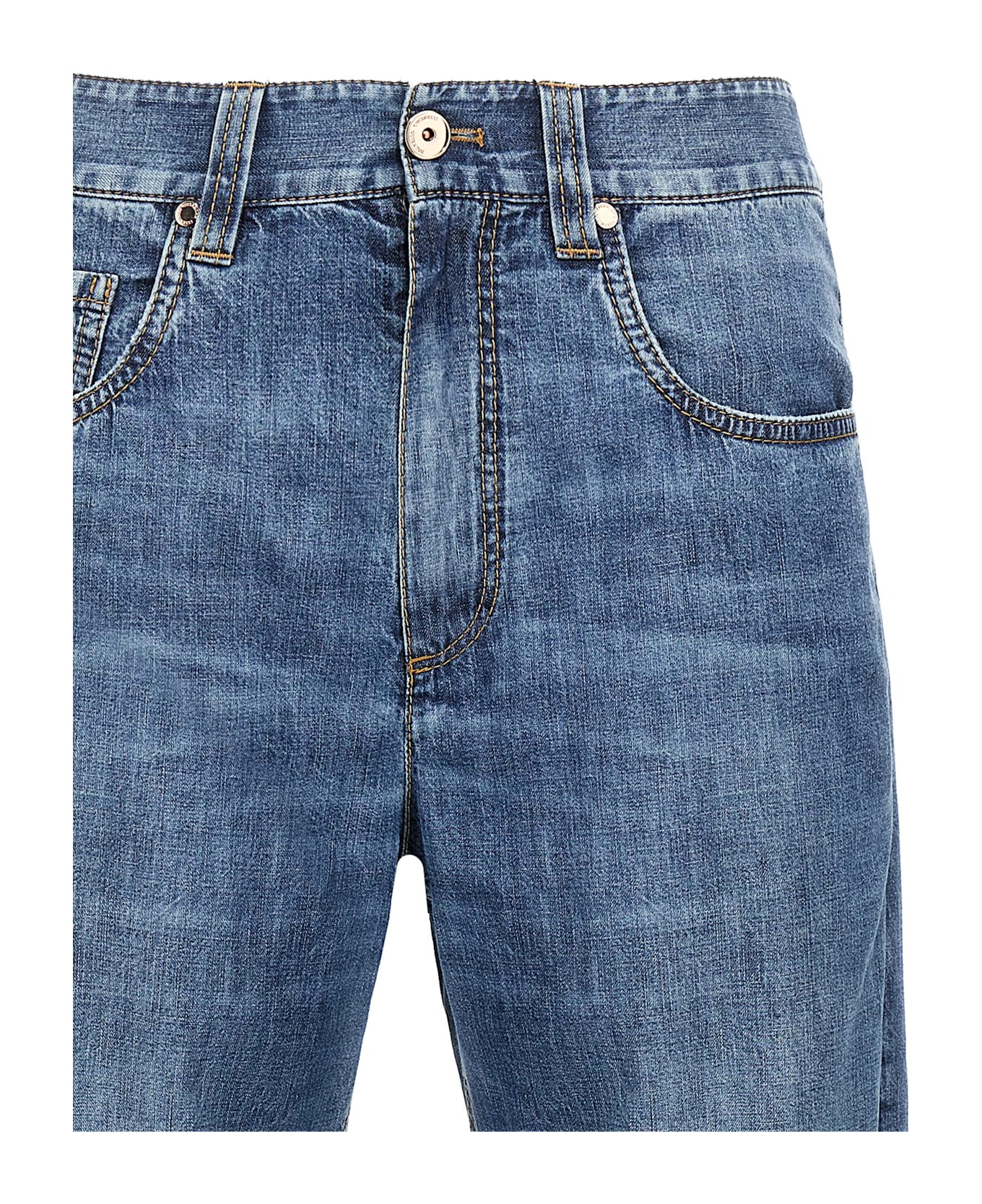 Brunello Cucinelli Straight Jeans - Blue