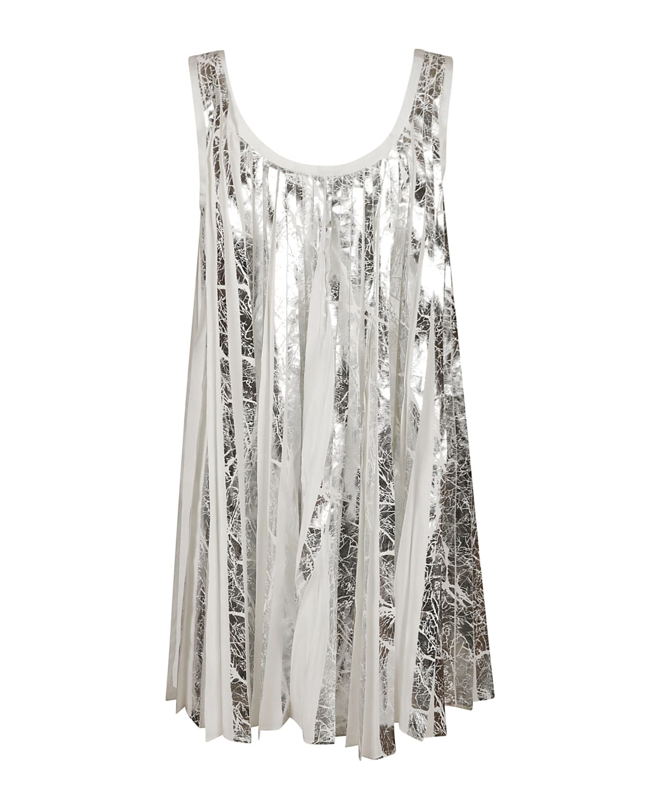 AZ Factory Josephine Dress - white/silver