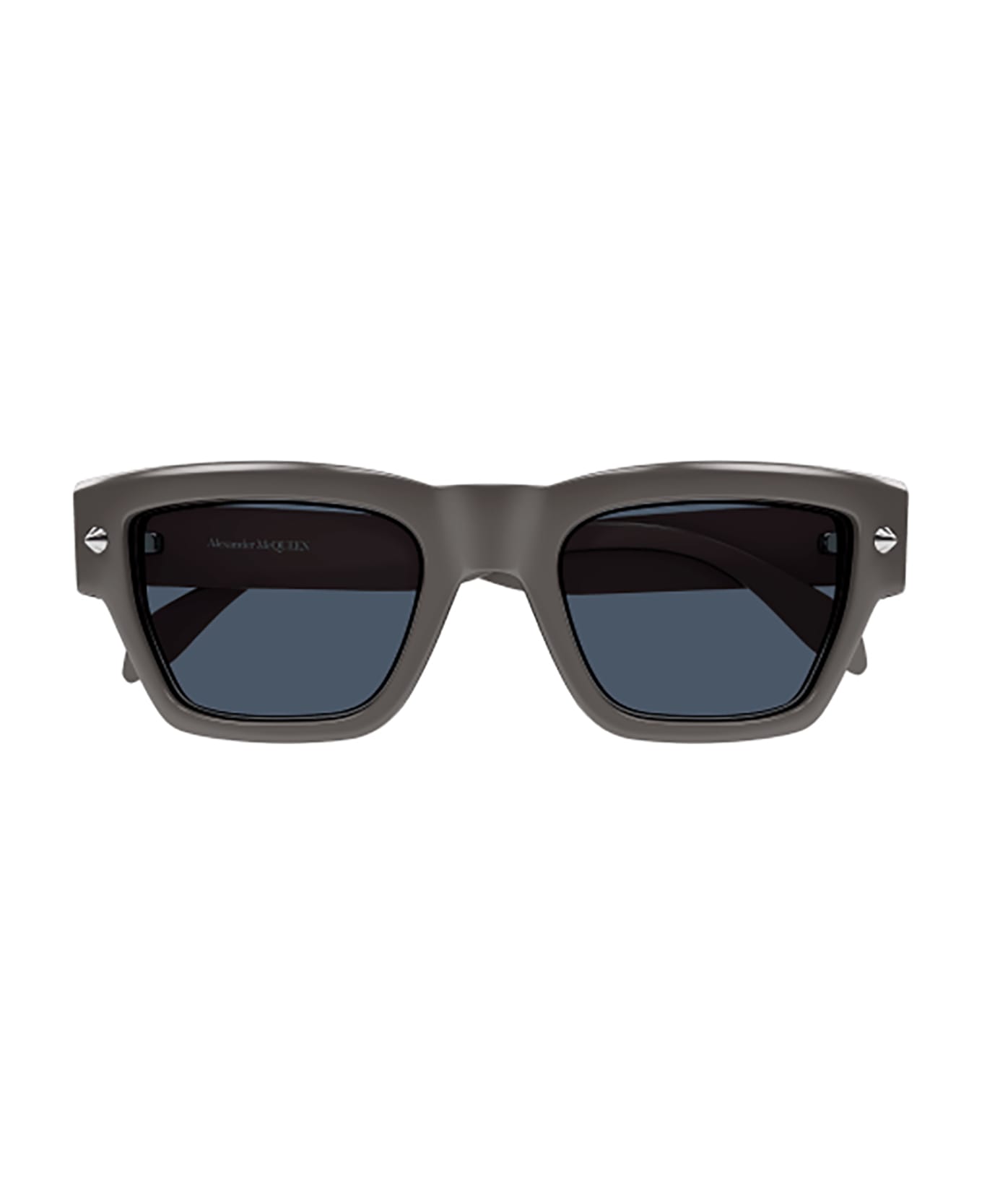 Alexander McQueen Eyewear AM0409S Sunglasses - Brown Brown Blue サングラス