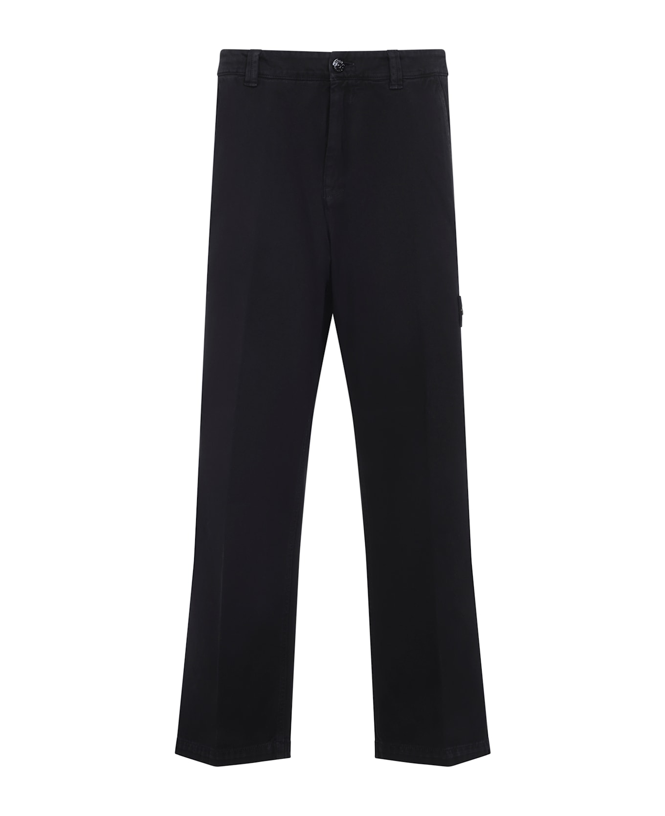 Stone Island Loose Pants - BLACK ボトムス