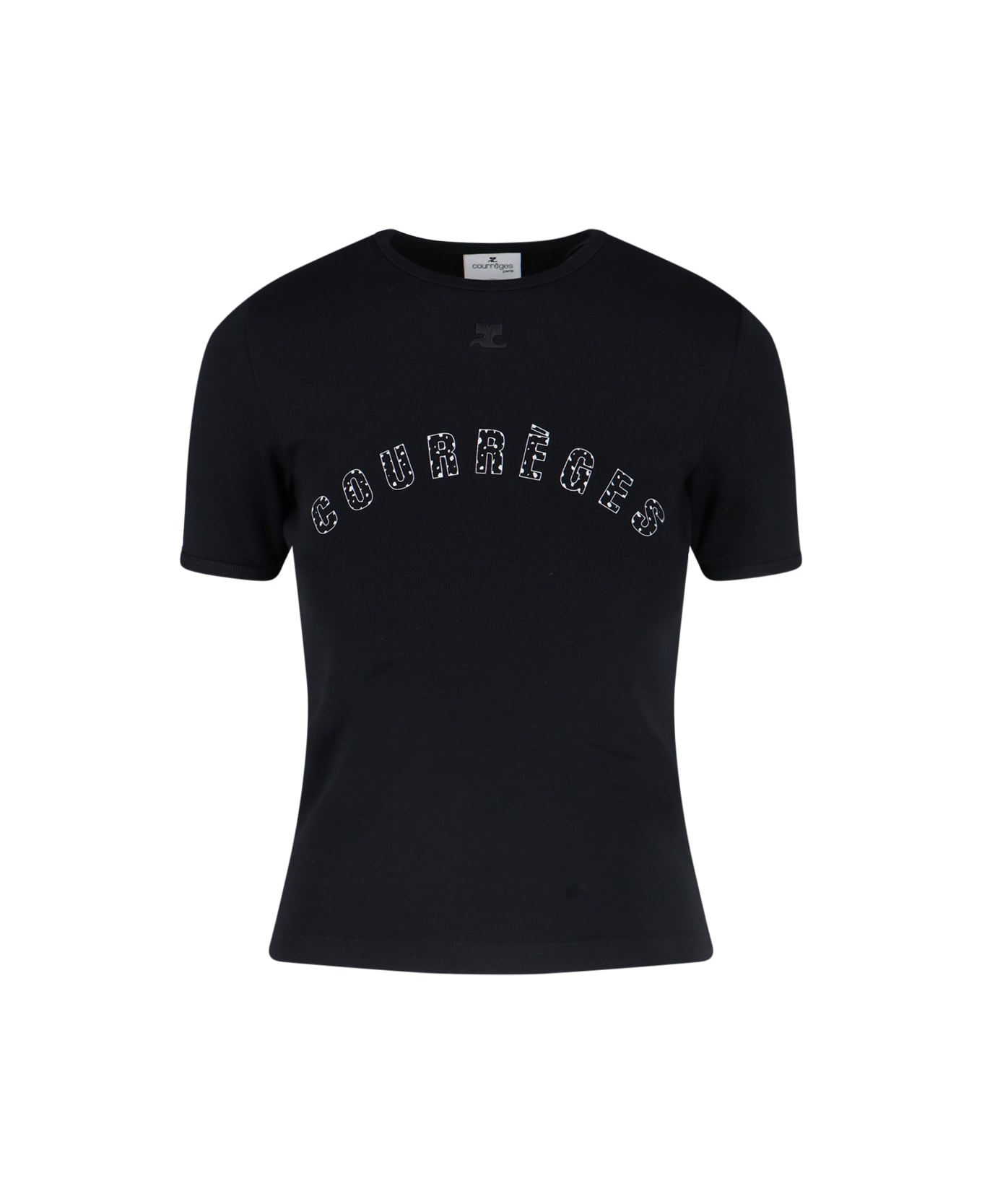 Courrèges 
medusa
 T-shirt - Black