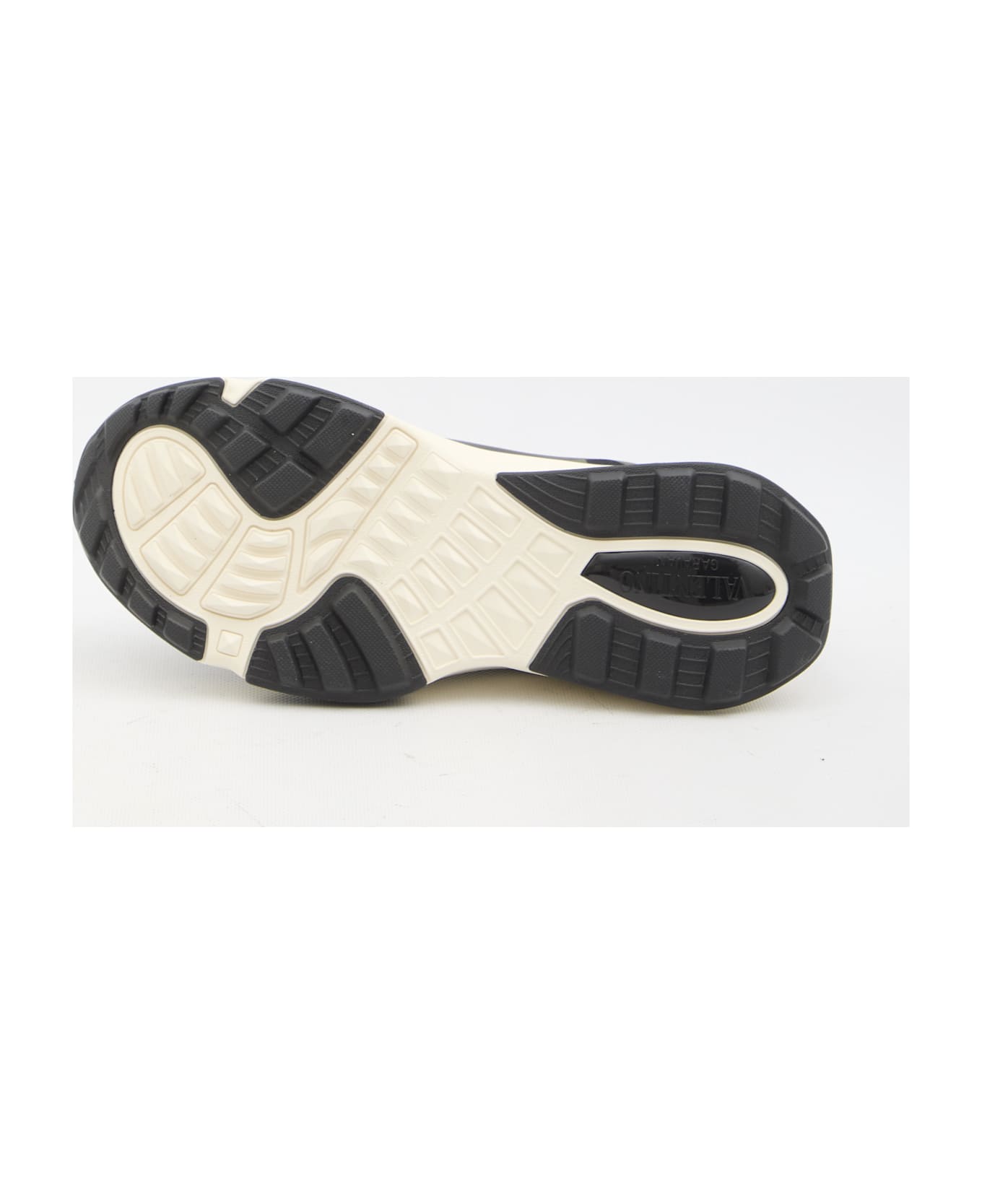 Valentino Garavani Low Top True Act Camouflage Sneakers - BLACK, green