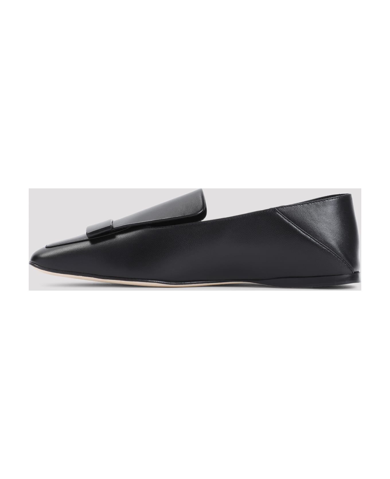 Sergio Rossi Flat Mocassin - Nero
