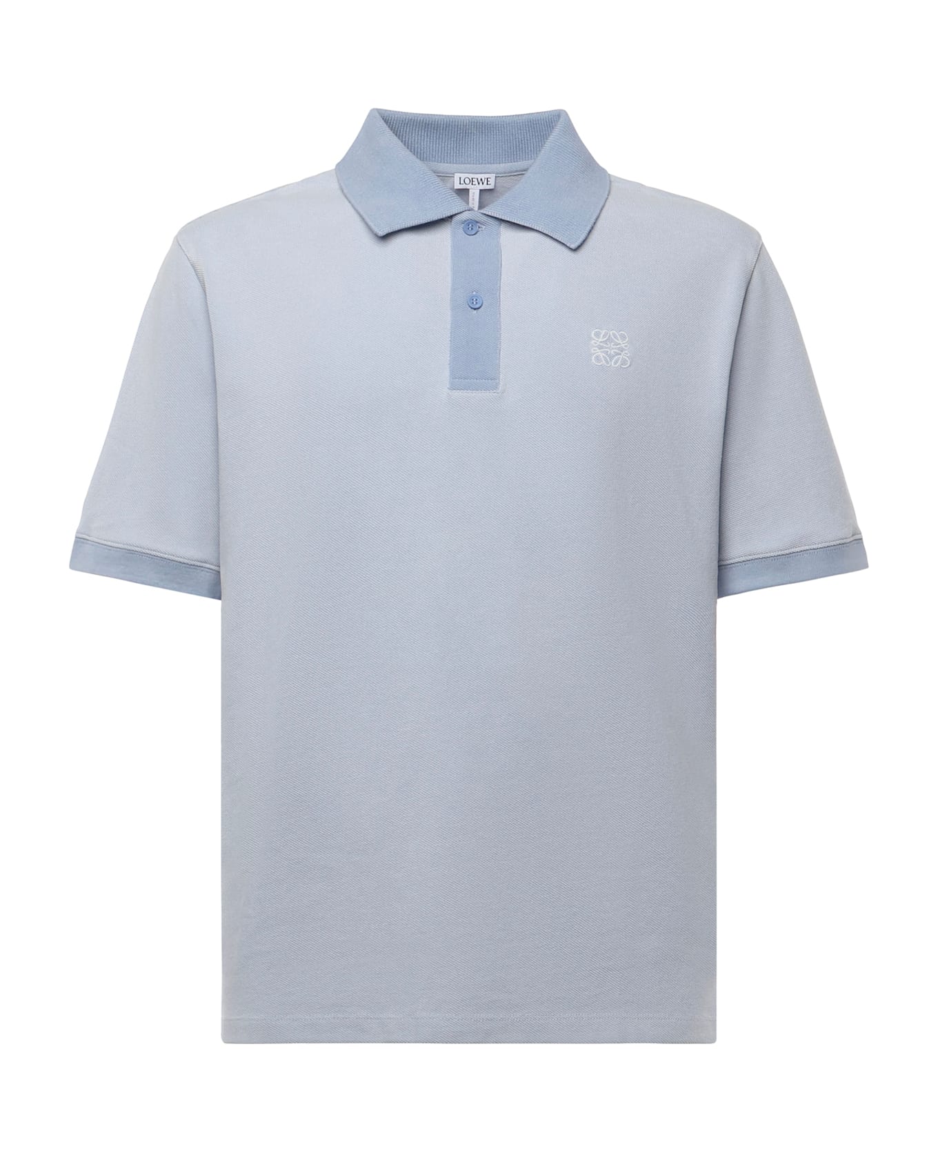 Loewe Cotton Polo Shirt - Blue