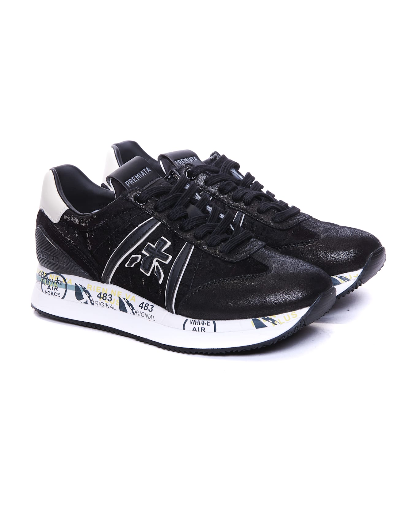 Premiata Conny Sneakers - Black