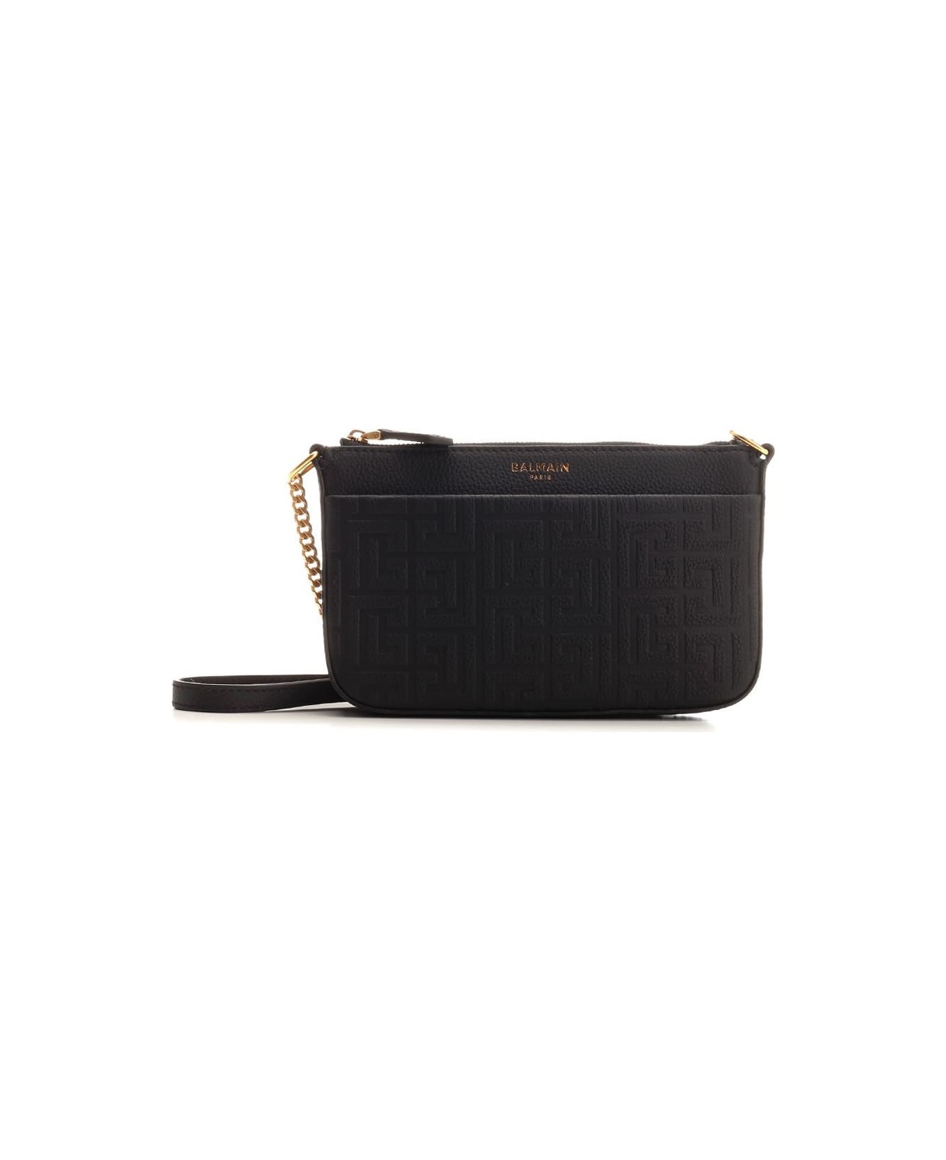 Balmain '1945' Mini Soft Bag - Pa Noir