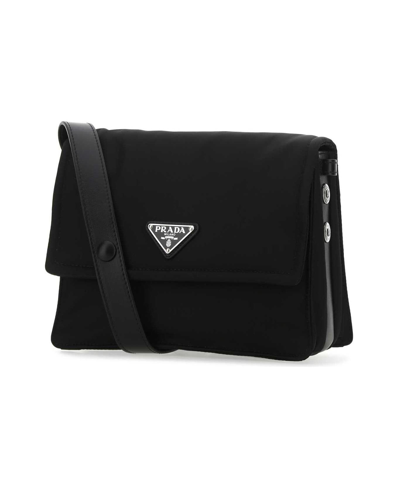Prada Black Re-nylon Shoulder Bag - F0002