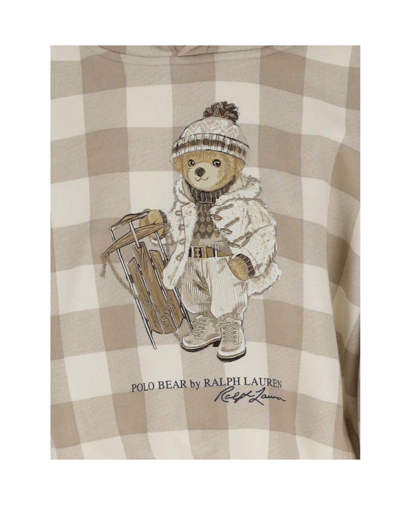 Ralph Lauren Polo Bear Plush Cotton Hoodie