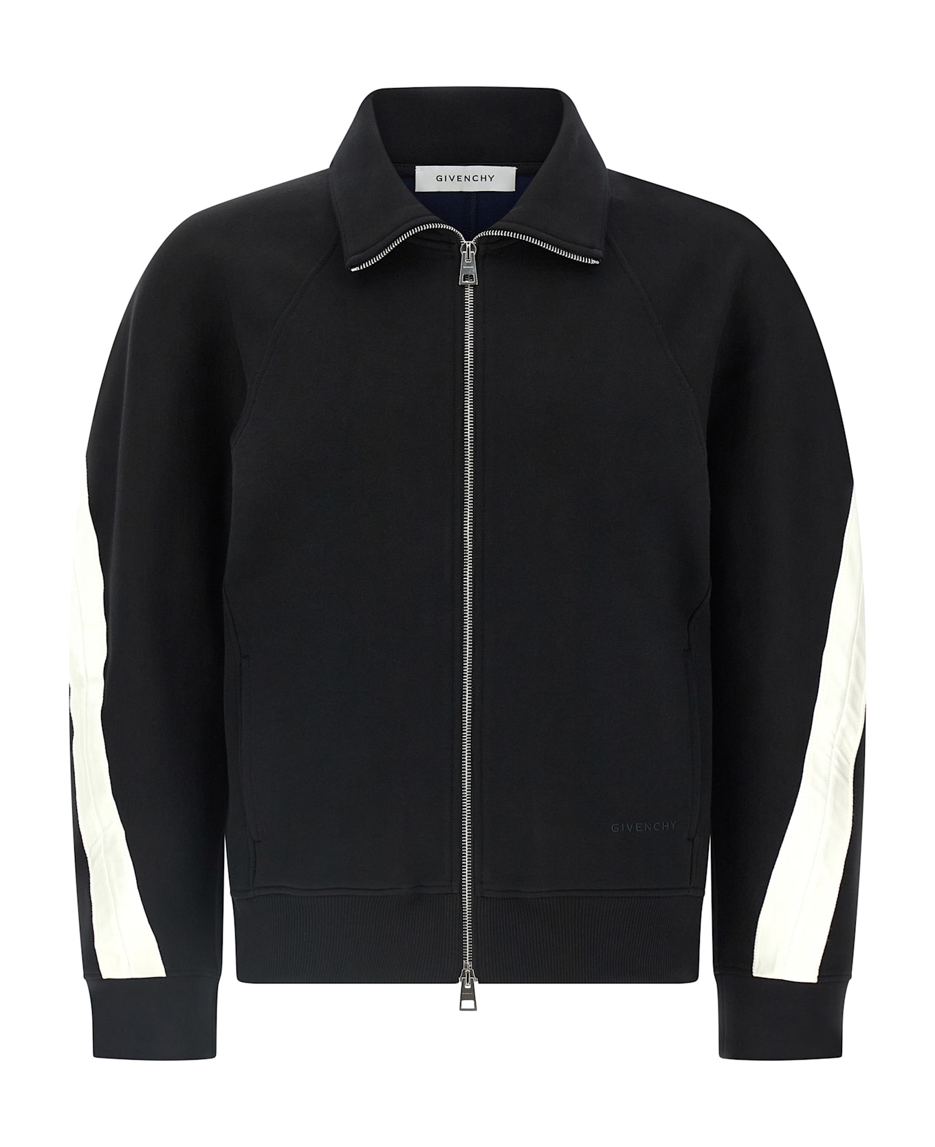 Givenchy Satin Insert Sweatshirt - White/Black