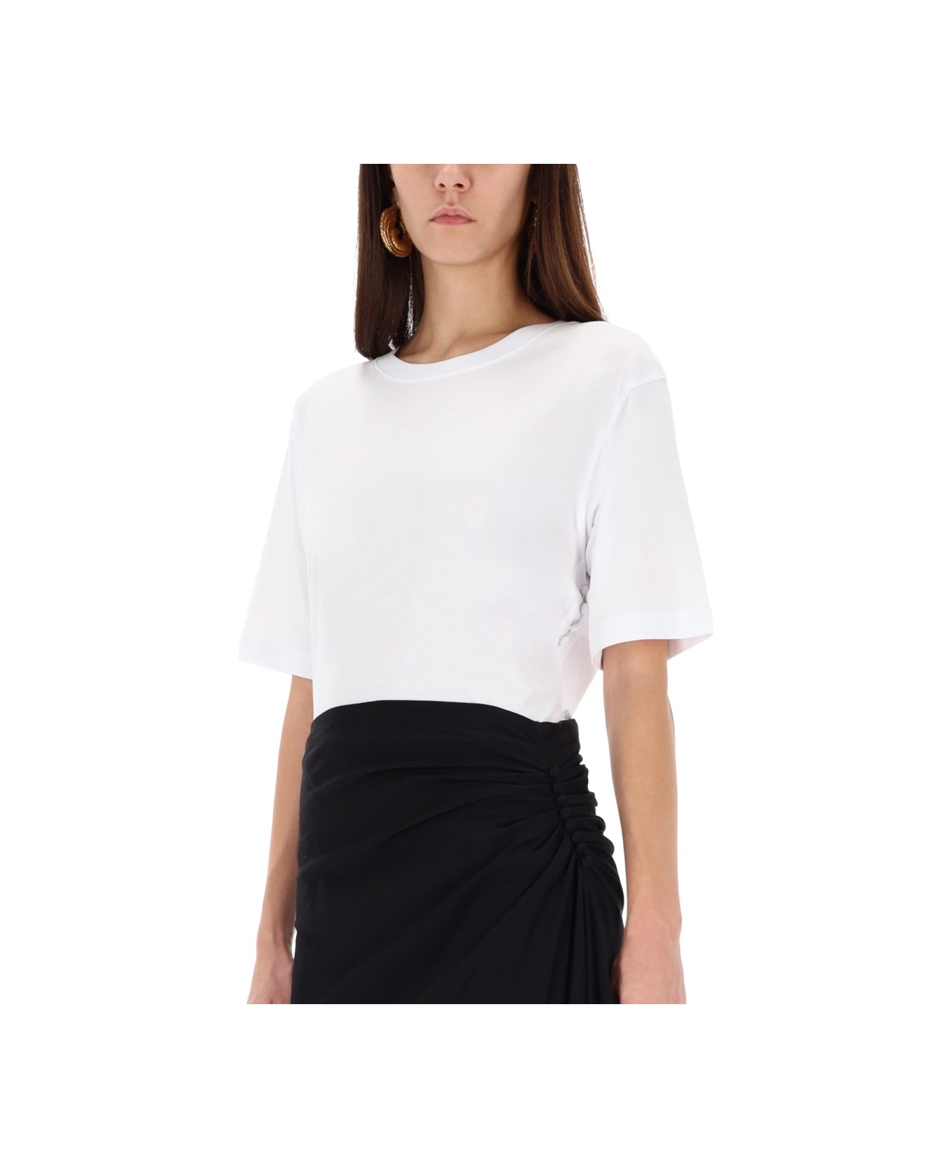Dries Van Noten "heydu Bis" T-shirt - WHITE