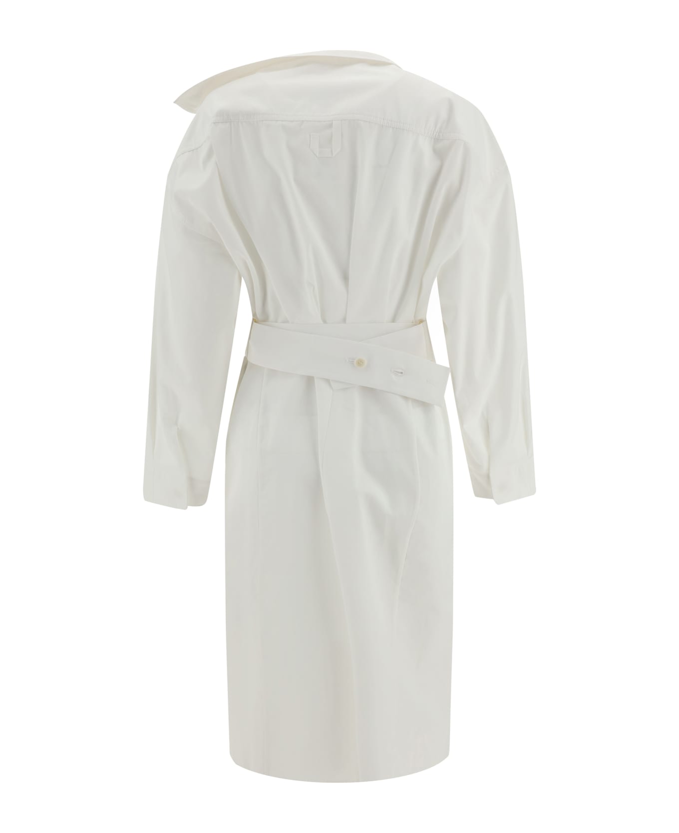 Jacquemus La Robe Chemise Dress - White レインコート