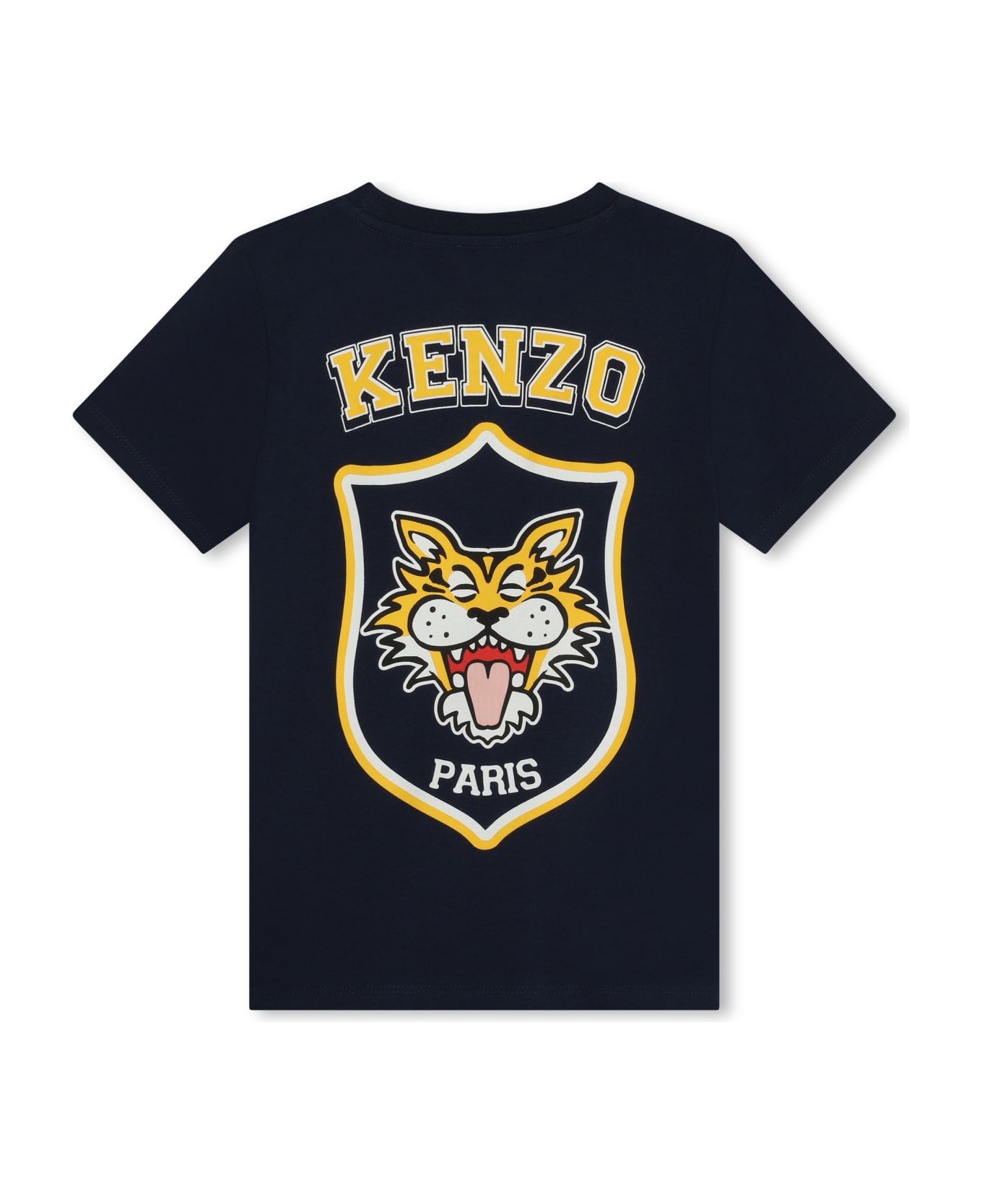 Kenzo Kids T-shirt Con Stampa - Blue