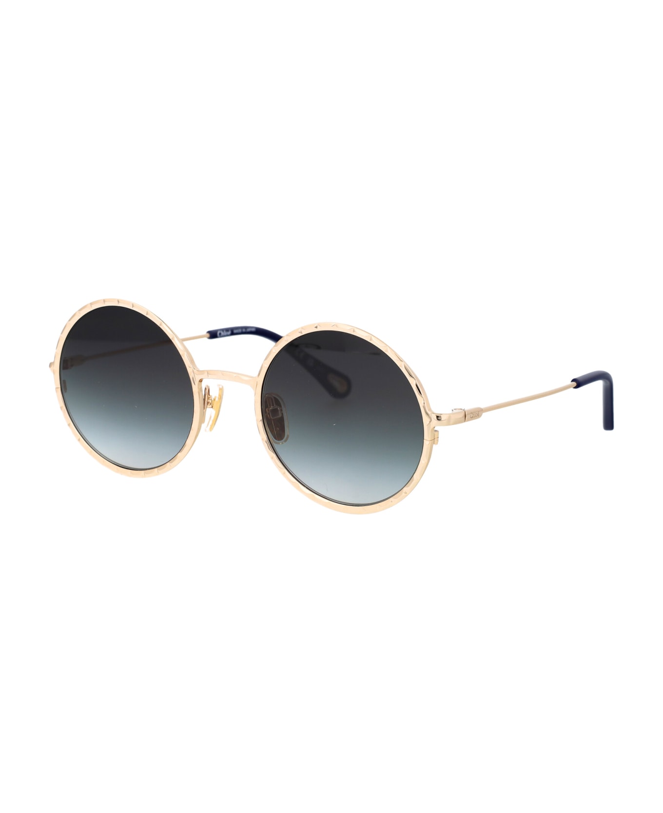 Chloé Eyewear Ch0230s Sunglasses - 004 GOLD GOLD GREY サングラス