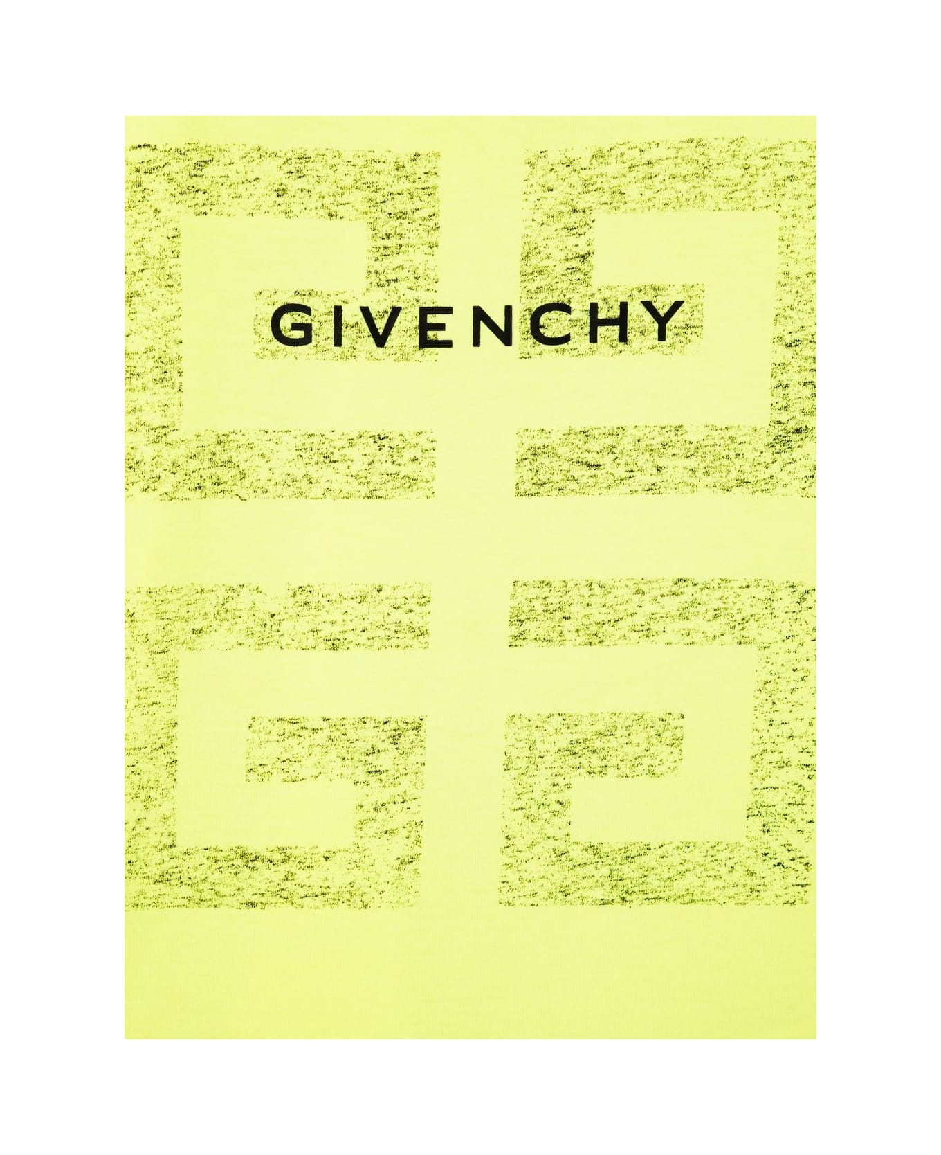 Givenchy Yellow Cotton Tshirt - Giallo