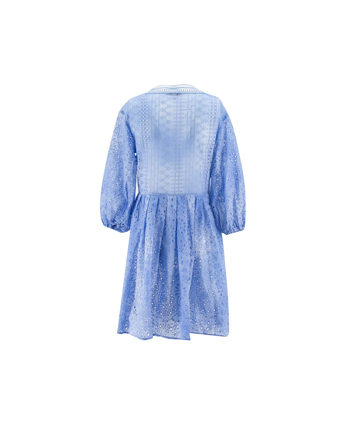Ermanno Scervino Dress - RICAMO SANDAL BLUE
