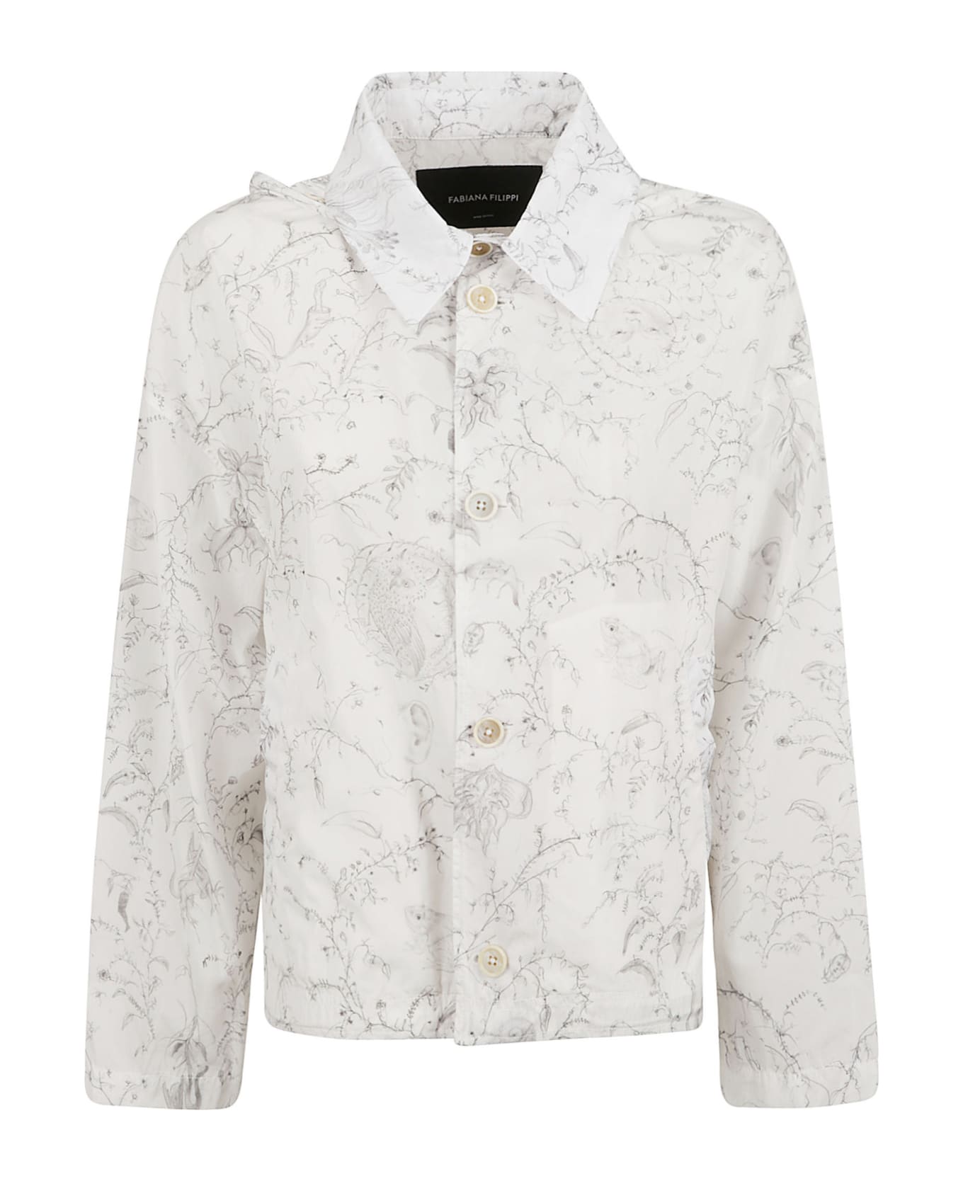 Fabiana Filippi Printed All-over Shirt - ONLY ONE COLOR