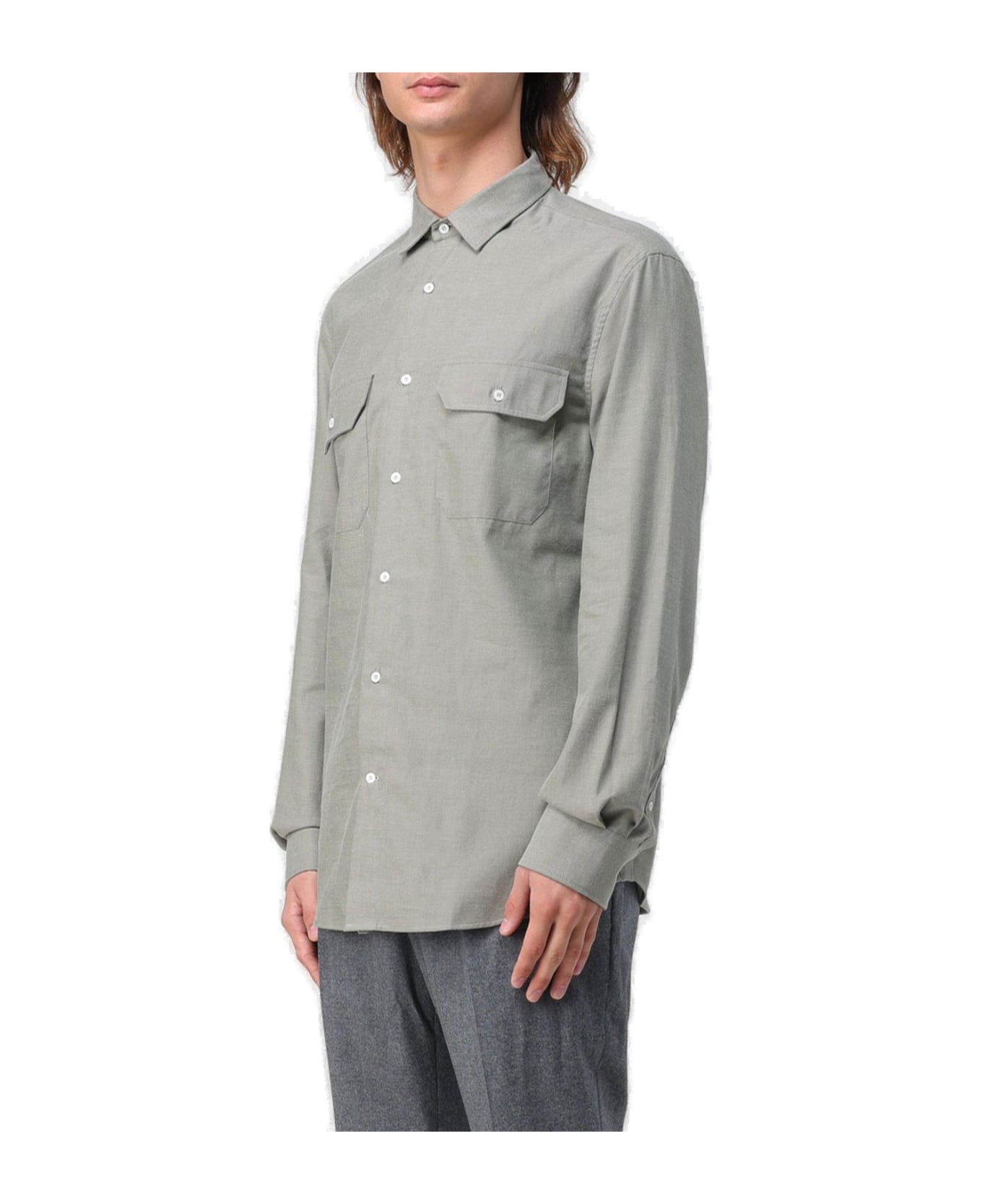 Brunello Cucinelli Buttoned Long-sleeved Shirt Brunello Cucinelli シャツ