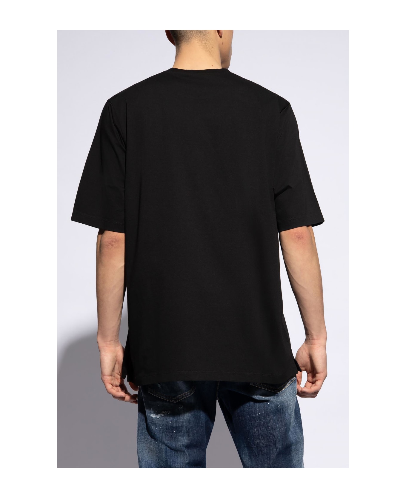 Dsquared2 Printed T-shirt - Black シャツ
