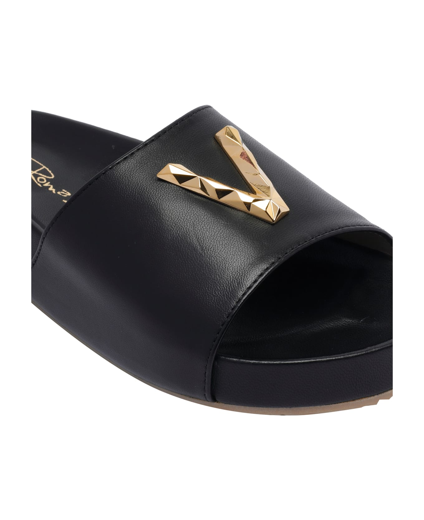 Via Roma 15 Sandals - Black