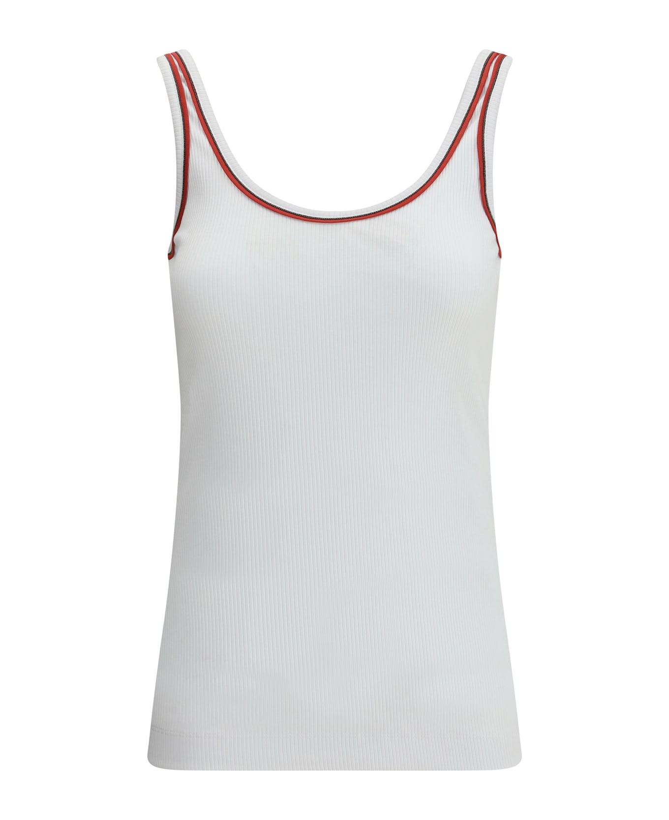 Brunello Cucinelli Ribbed Design Top