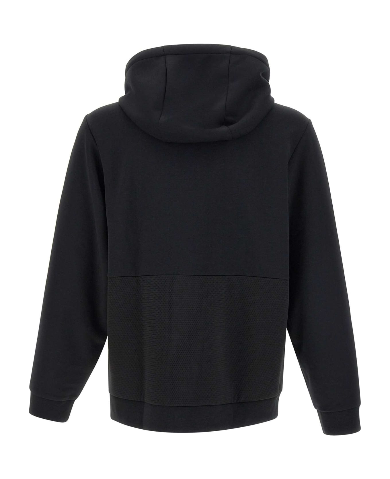 Lacoste Organic Cotton Sweatshirt - BLACK フリース