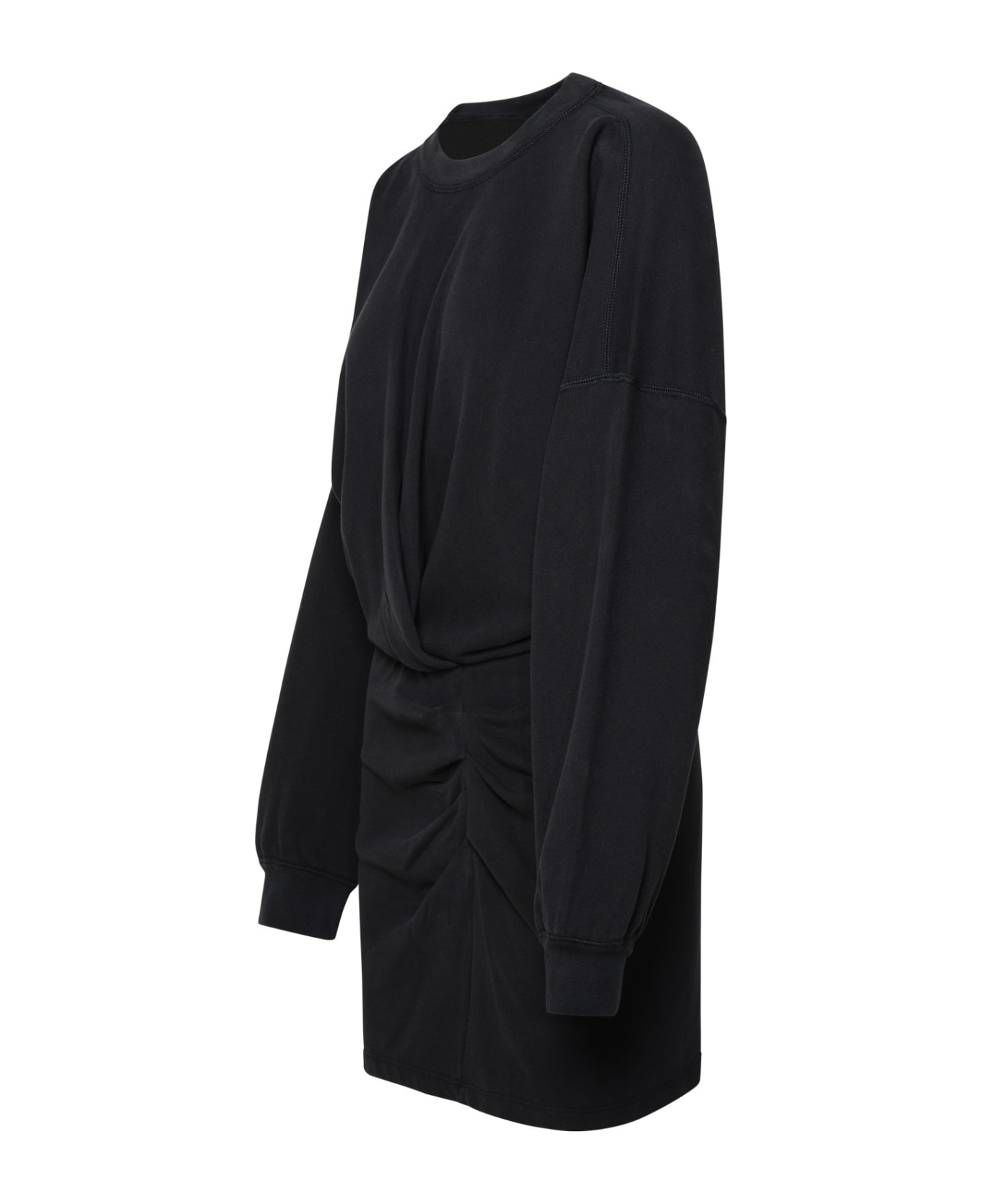 Marant Étoile 'samuela' Black Cotton Dress - BLACK ワンピース＆ドレス