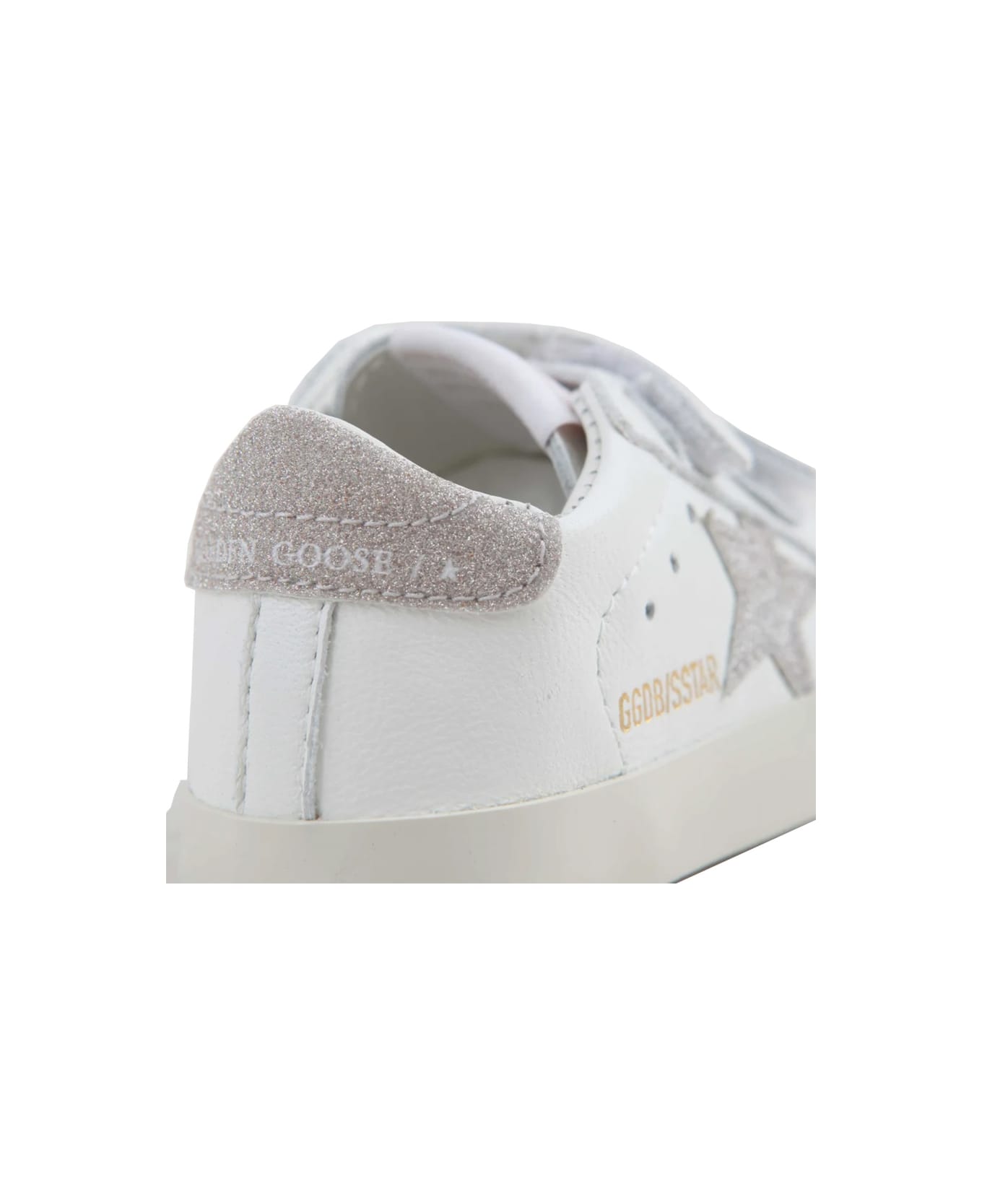 Golden Goose "glitter Star" Sneaker - WHITE