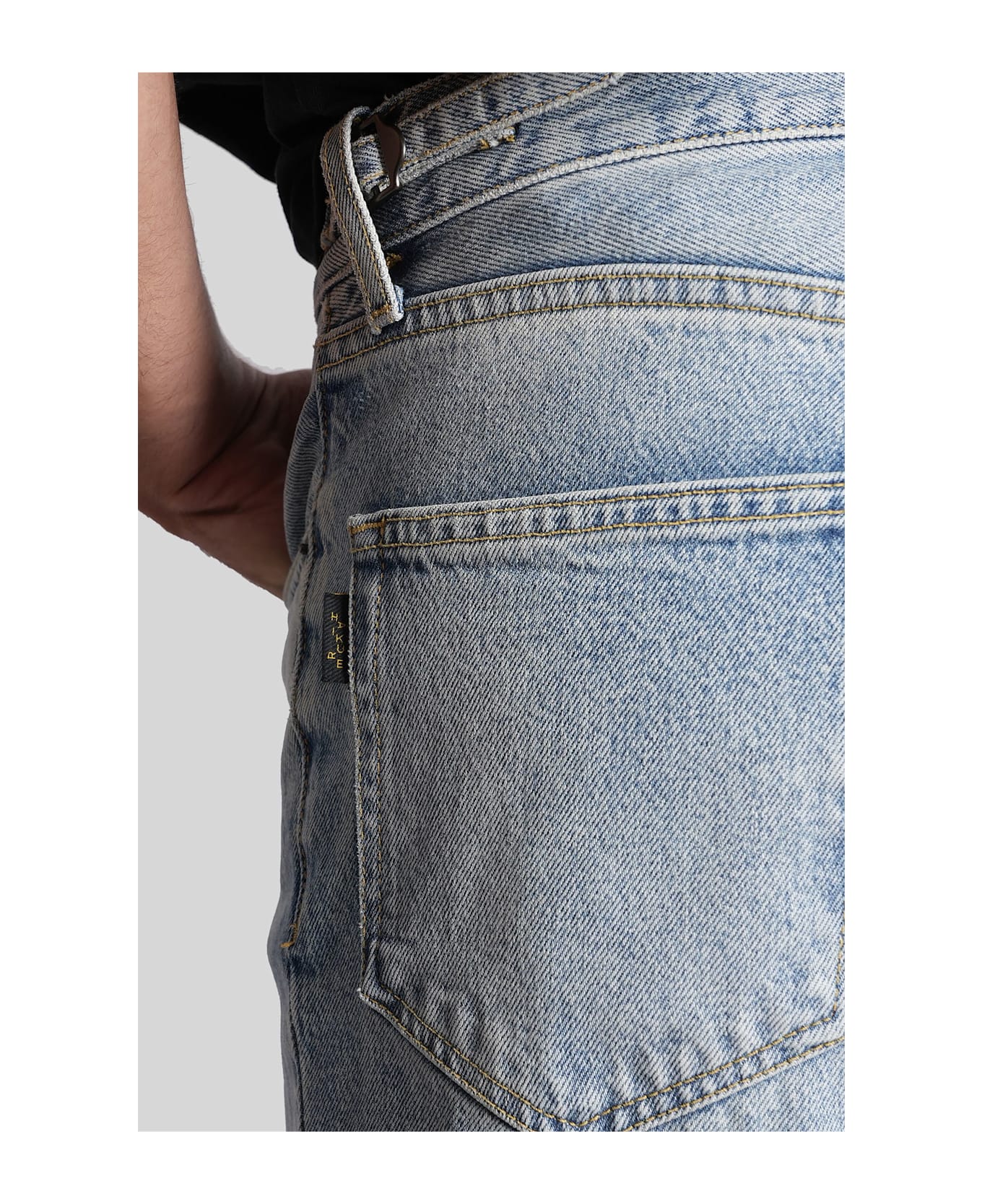 Haikure Logan Db Authentic Jeans In Blue Denim - blue