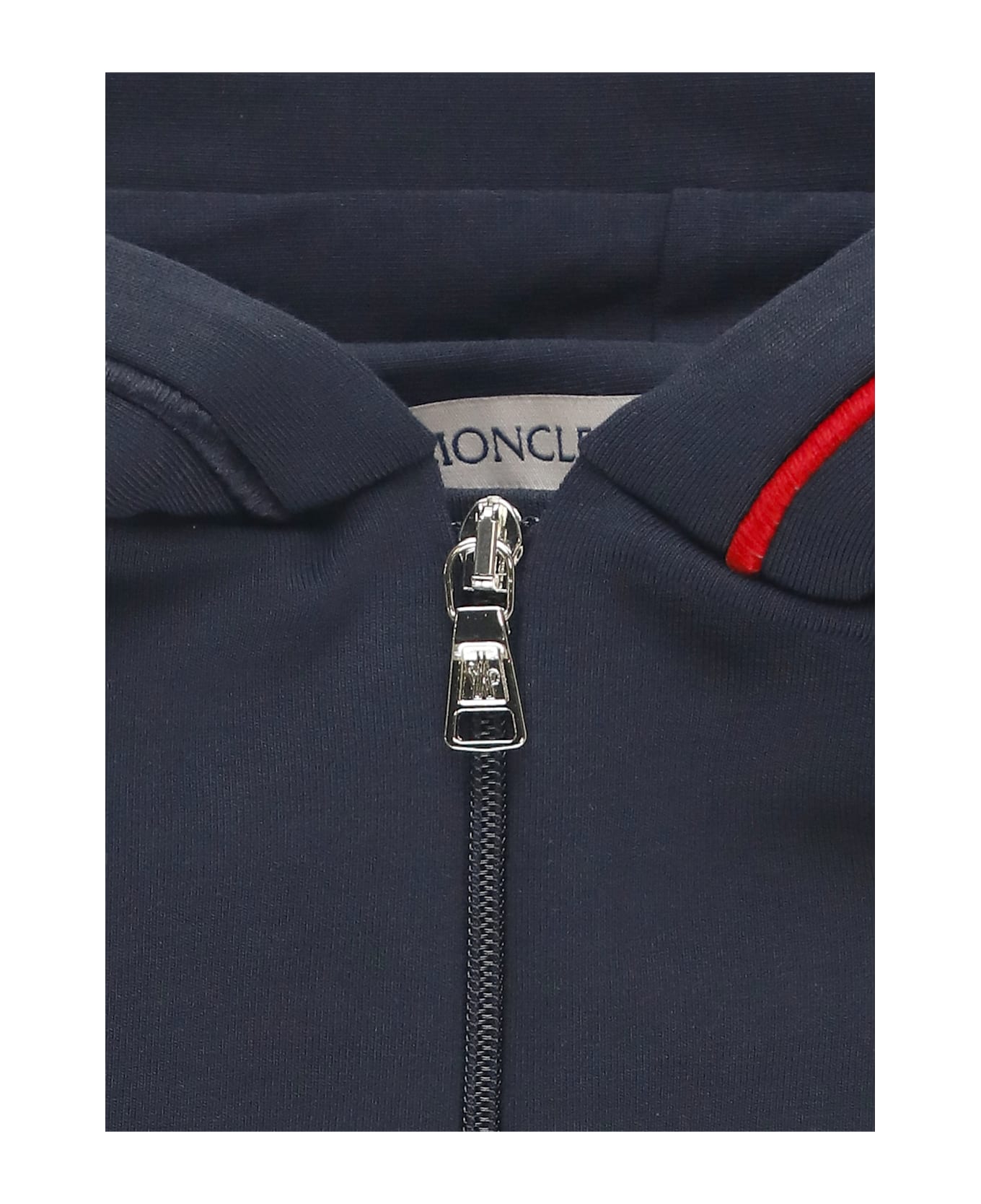 Moncler Two Piece Jumpsuit With Logo - Blue