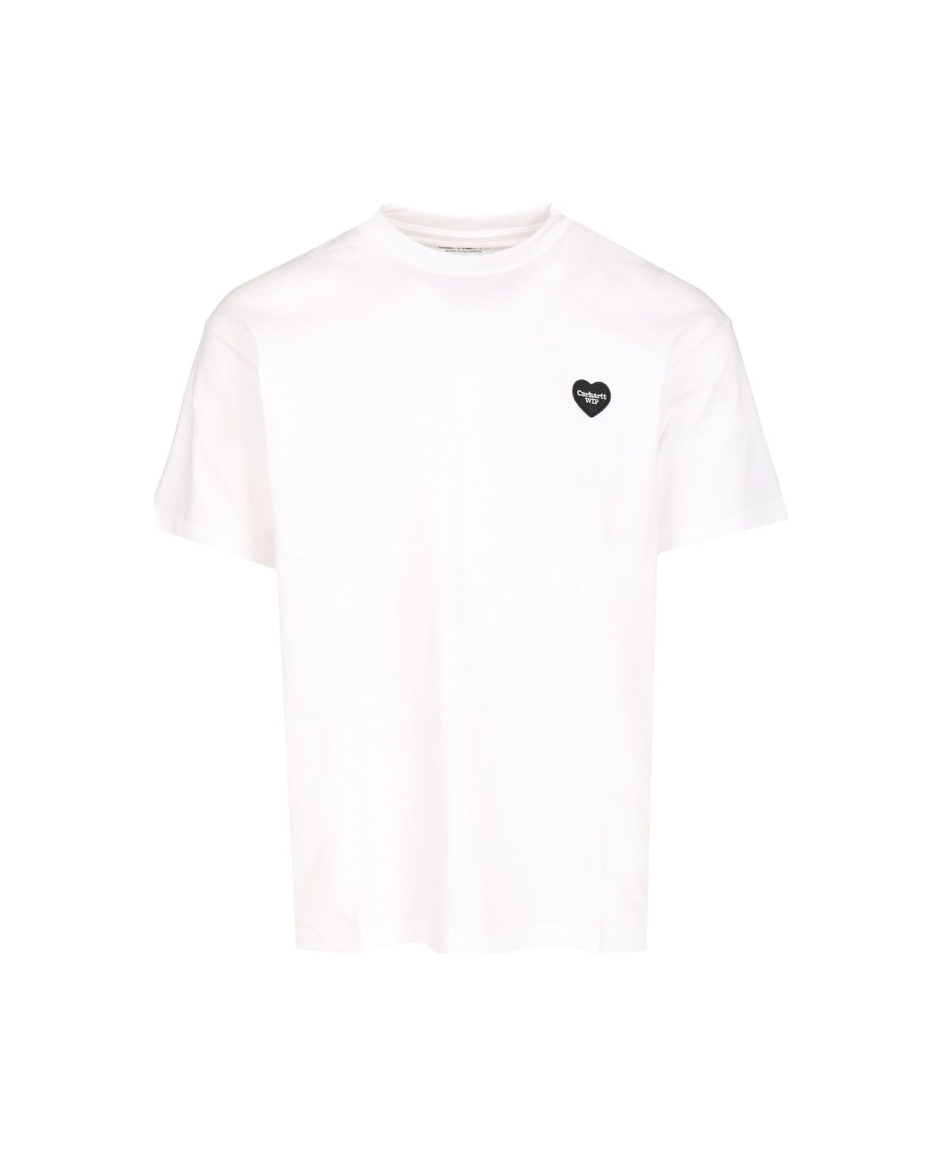 Carhartt 
s/s Heart Ii Hartt
 T-shirt - Xx White