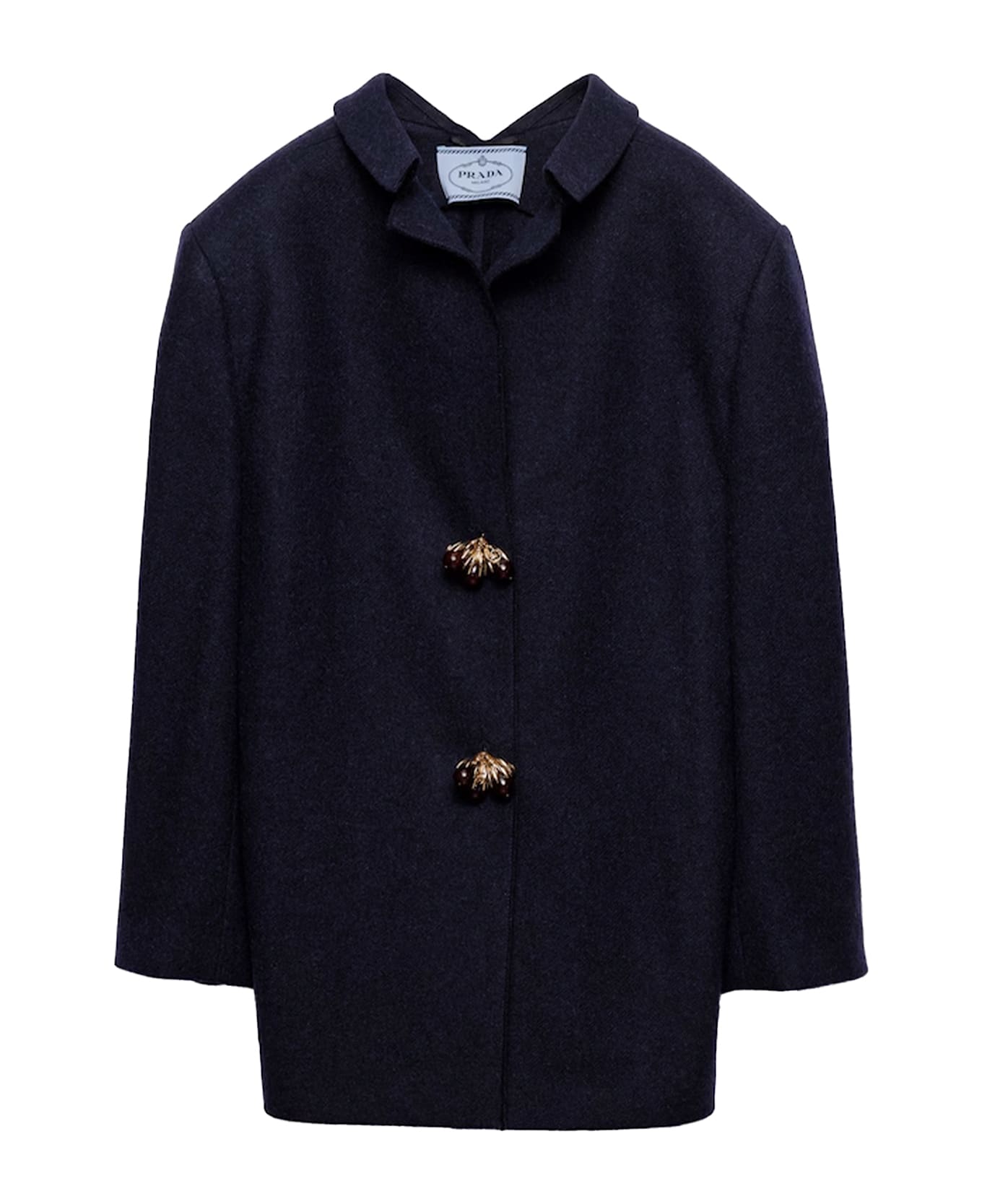 Prada Coats Blue - Blue
