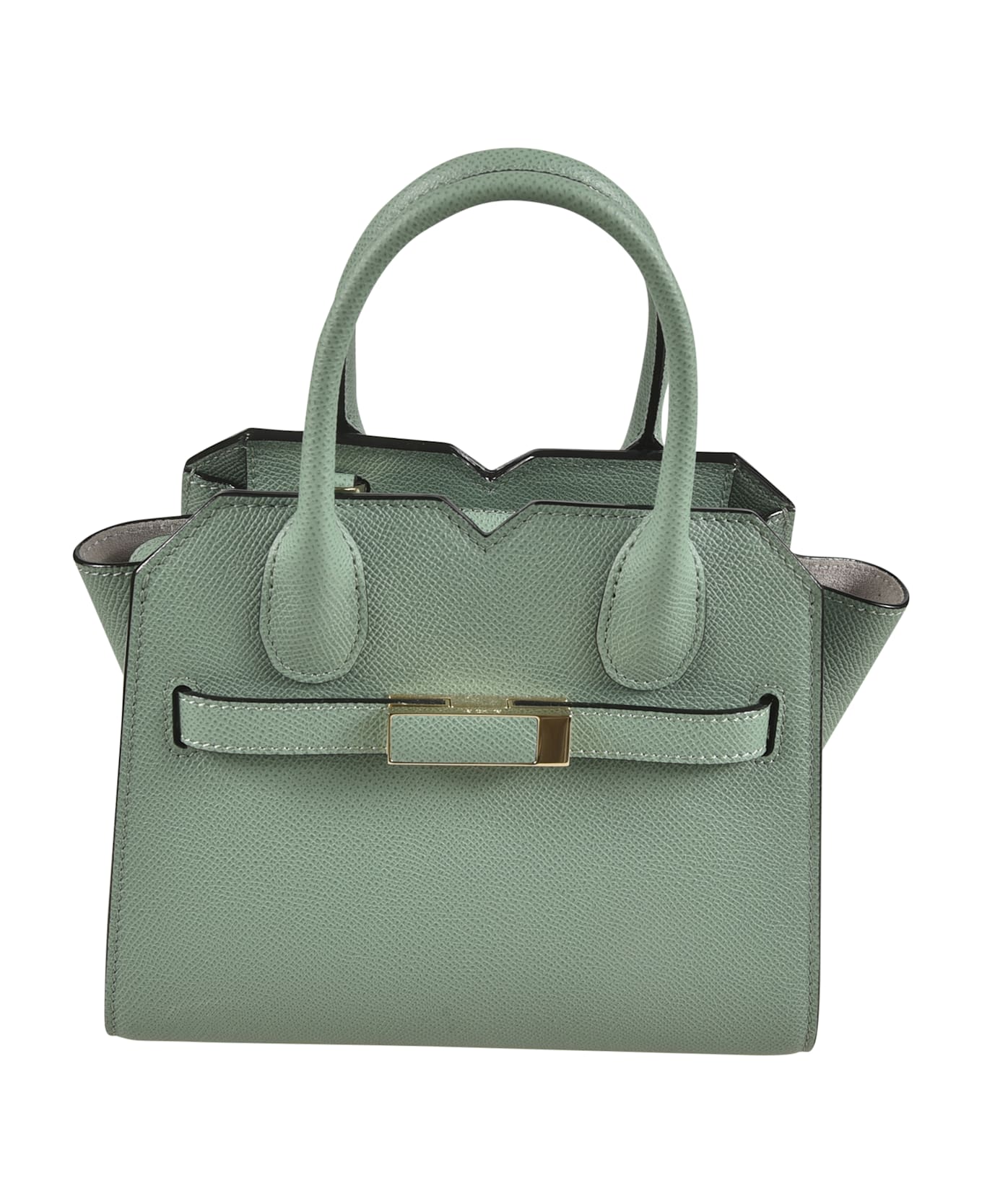 Valextra Micro Milano Tote - Eucalyptus