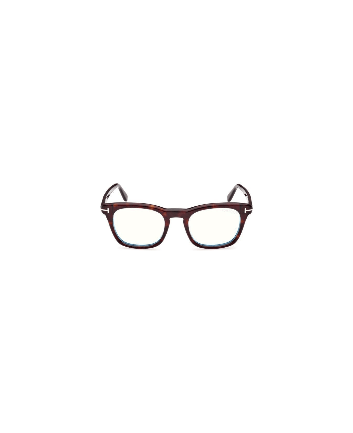 Tom Ford Eyewear Square Frame Glasses - 50052 - avana scura