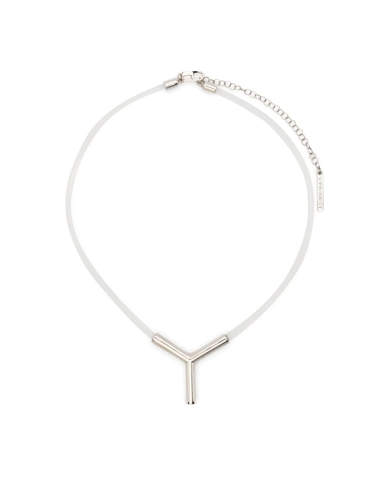 Y/Project Y Transparent Necklace - Transparent ネックレス