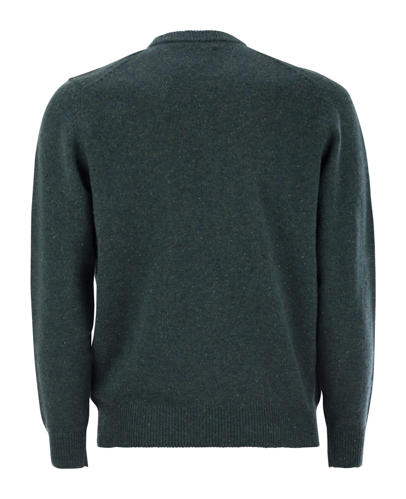 MC2 Saint Barth Dachshund Jumper In Wool Blend - Green