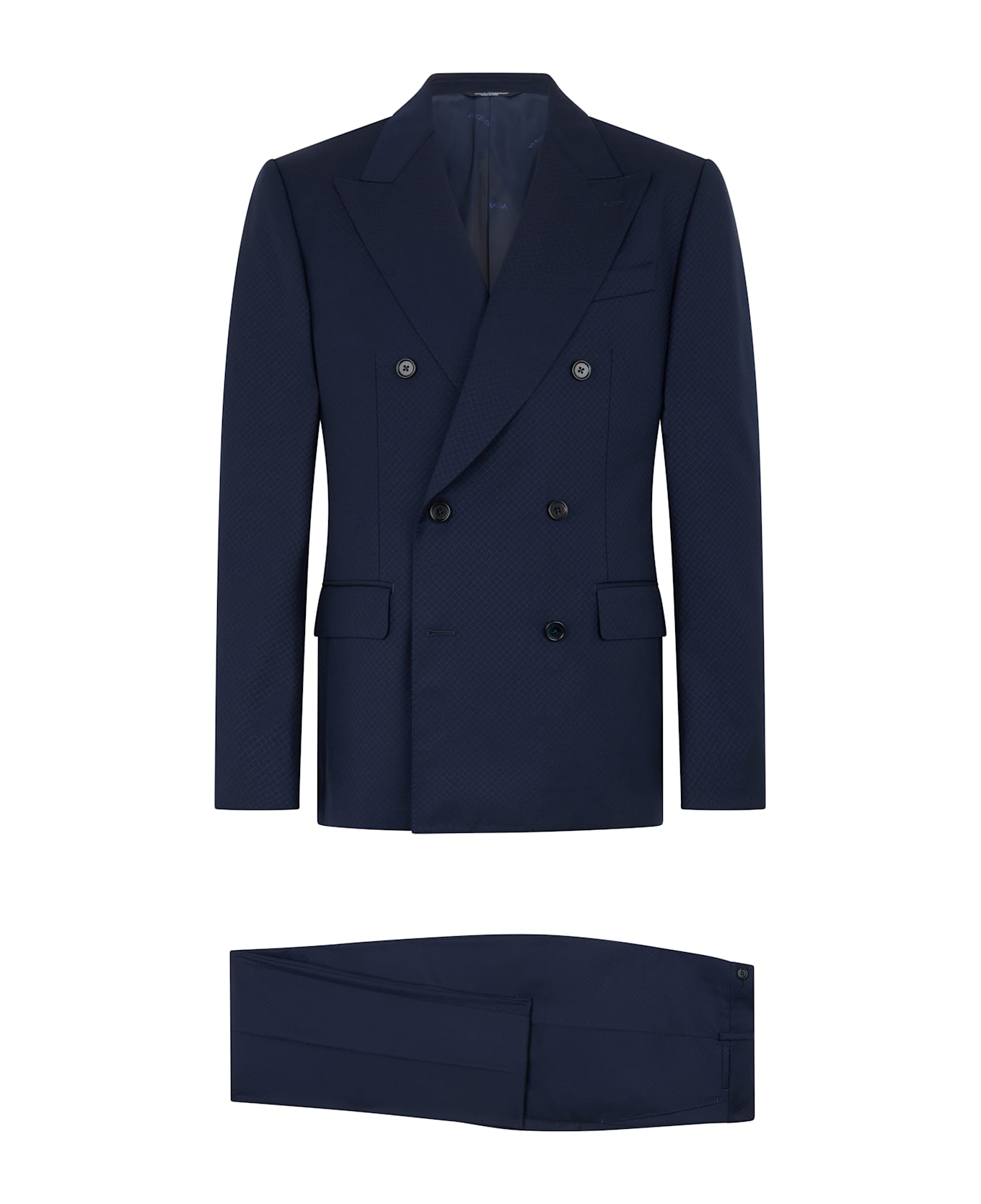 Dolce & Gabbana Two-piece Wool Suit - blue