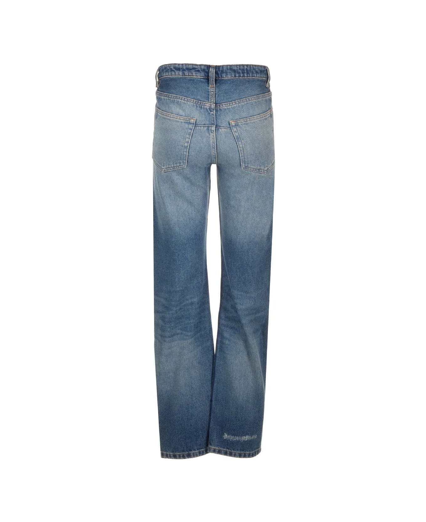A.P.C. 'kylie' Straight Leg Jeans - Blue