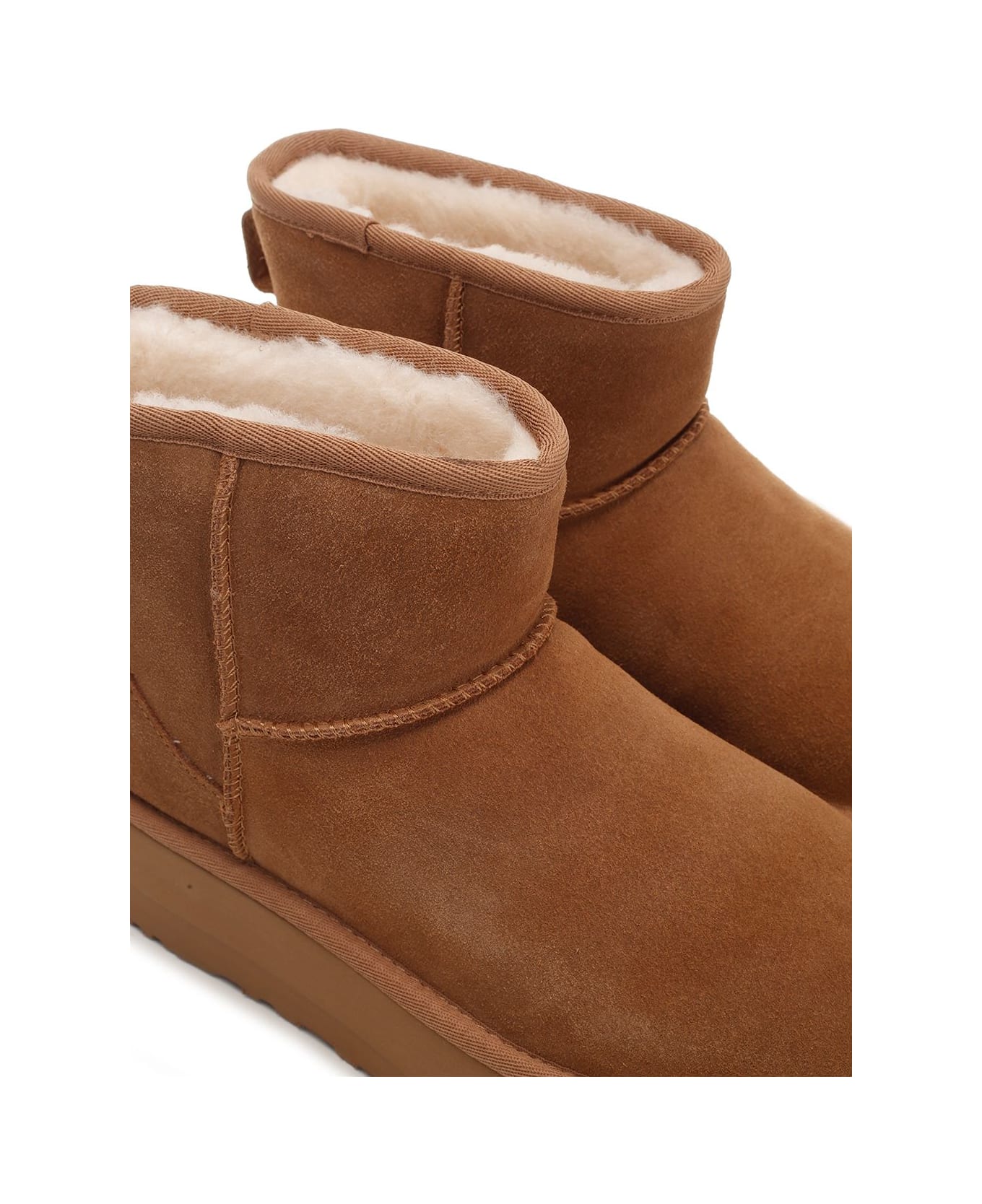 UGG 'classic Mini Platform' Boots - Beige