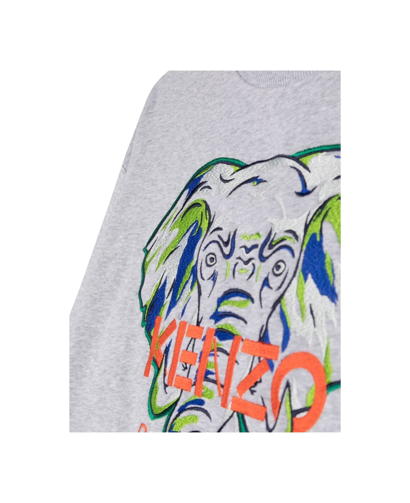 Kenzo Kids Elephant Crewneck Sweatshirt - GREY