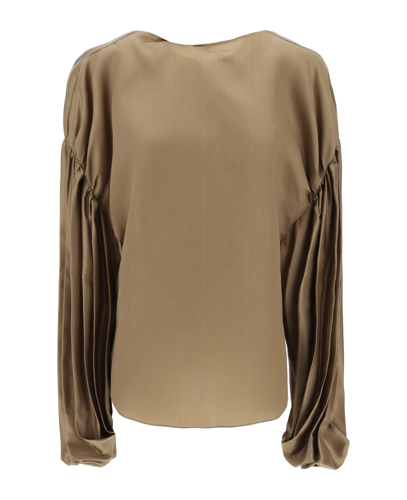 Khaite Quico Blouse - Toffee