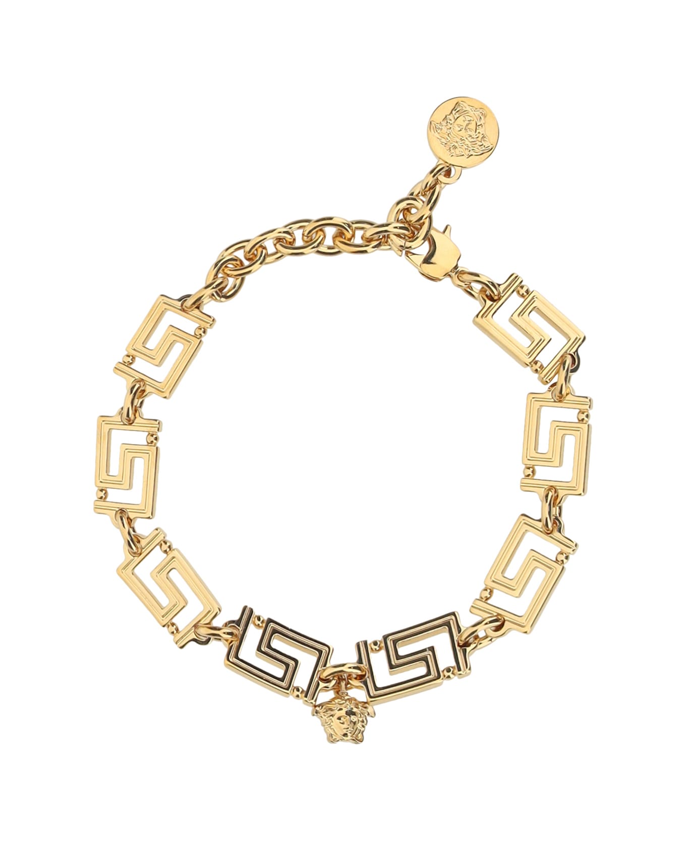 Versace 'greca Goddess' Chain Bracelet - Gold