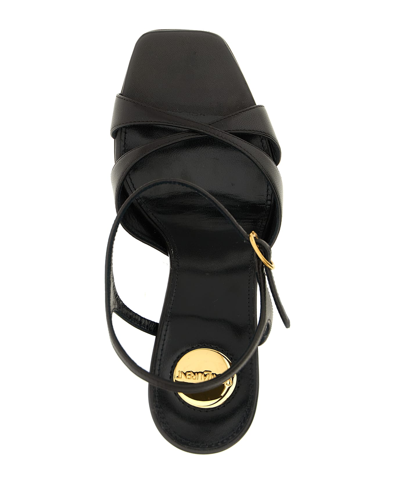 Saint Laurent 'debbie' Sandals - Brown